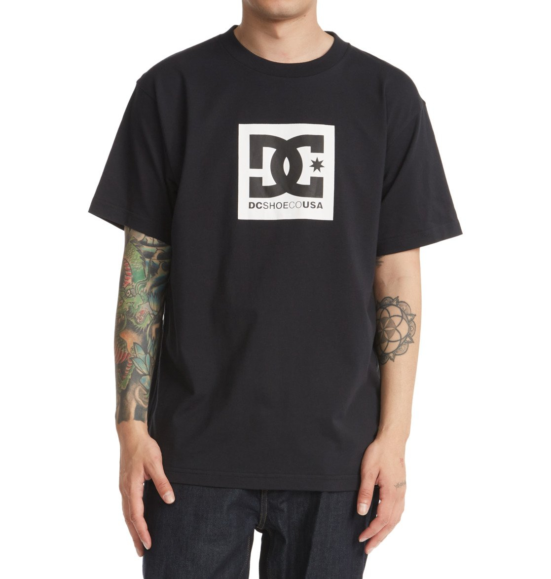 DC DC Square Star T-Shirt black S