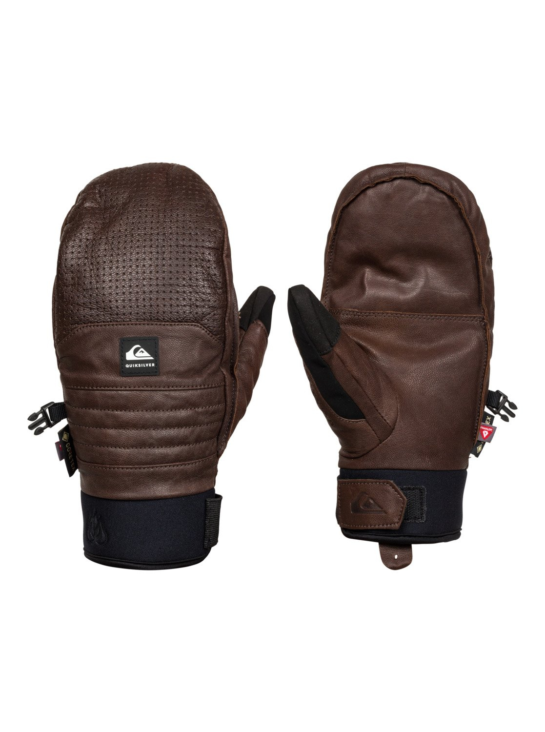 Quiksilver Travis Rice Natural Gore-Tex® Mitt Snowboard Handschuhe bronze brown S