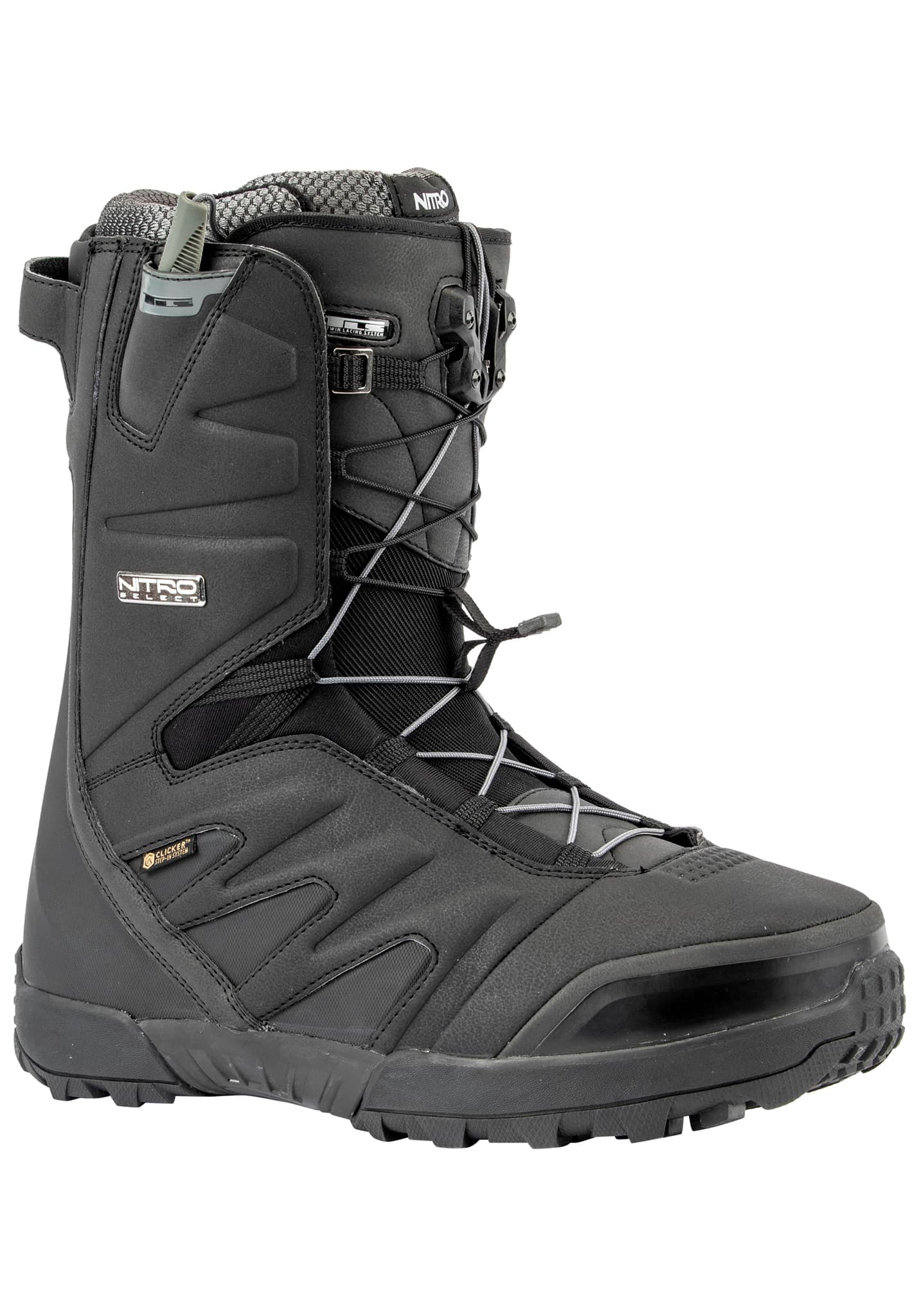 Nitro Select Clicker TLS All Mountain Snowboard Boots black 45