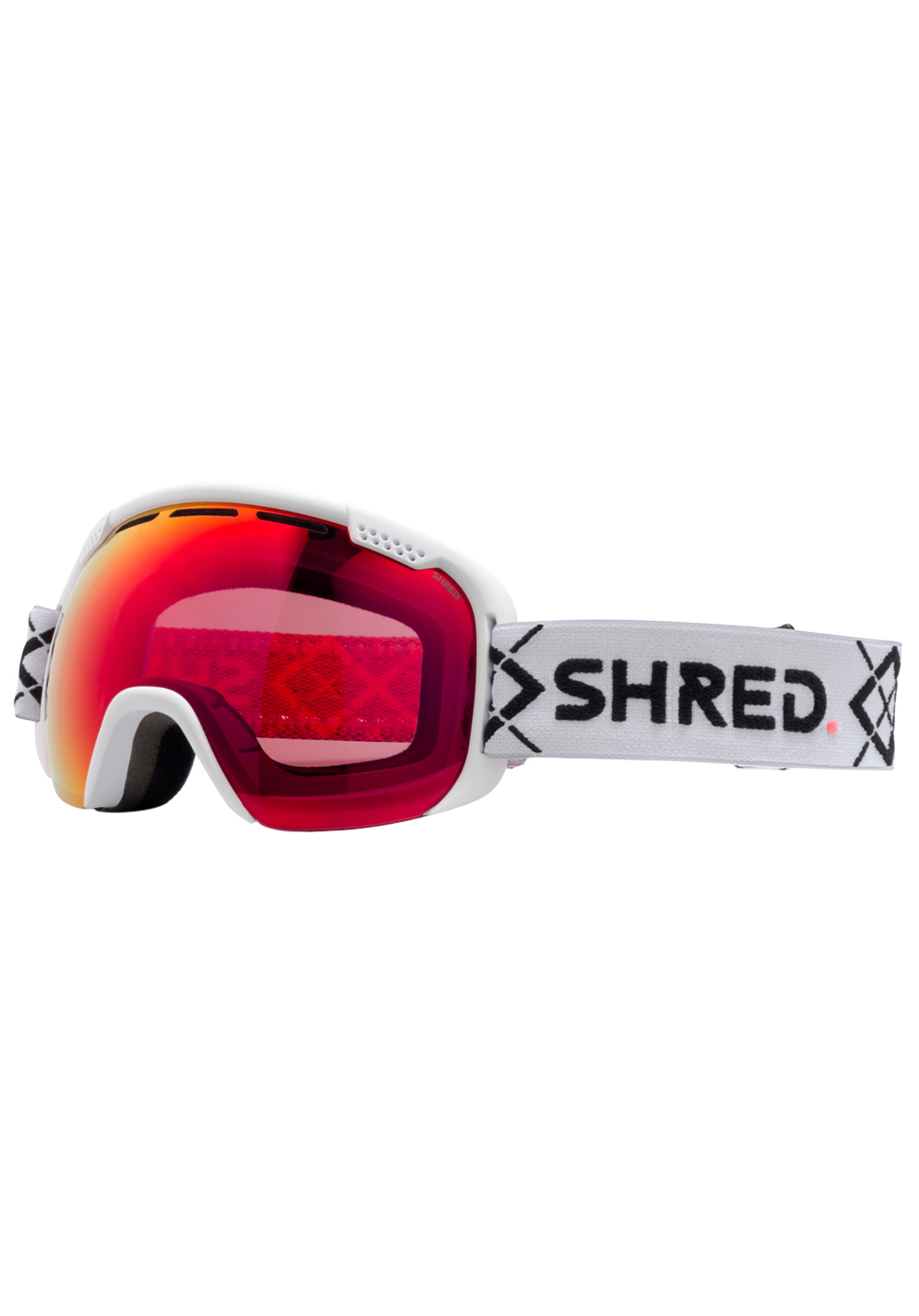 Shred Smartefy Snowboardbrillen bigshow weiß/cbl streuspiegel One Size