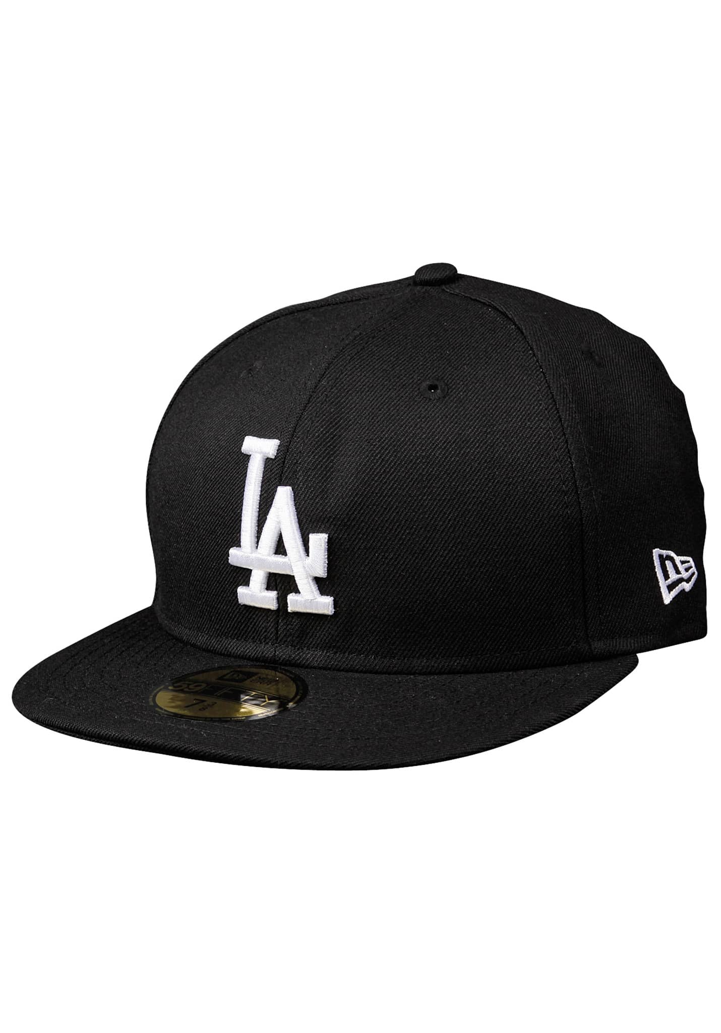 New Era 59Fifty Los Angeles Dodgers Fitted Cap black-white 7 7/8