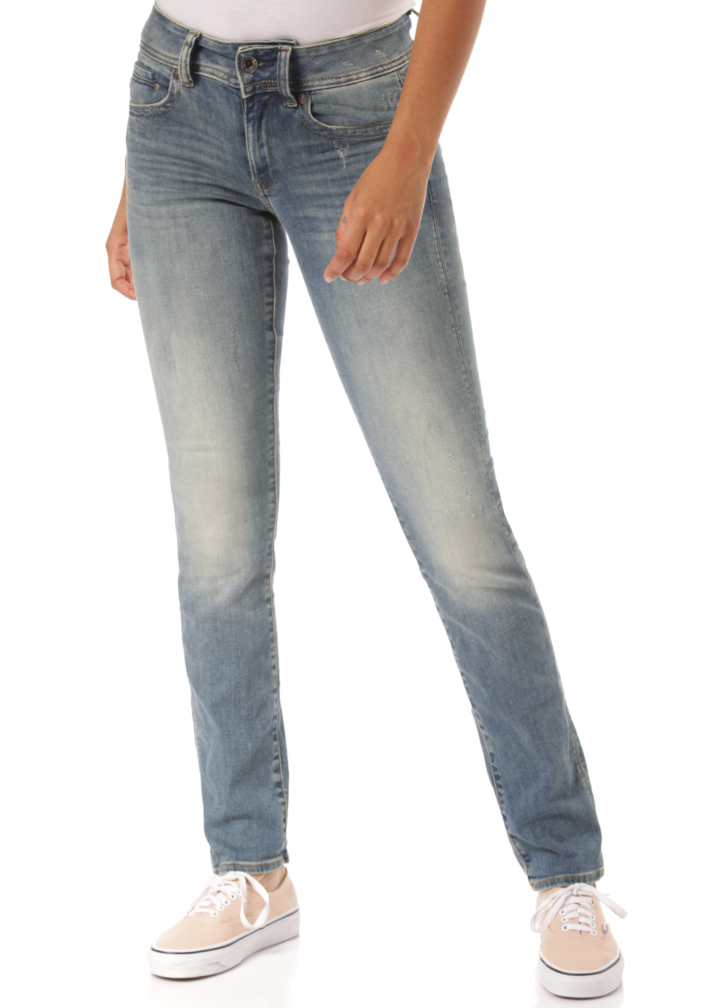 G-Star Midge Mid Straight Elto Superstretch Straight Leg Jeans jeans 32/32