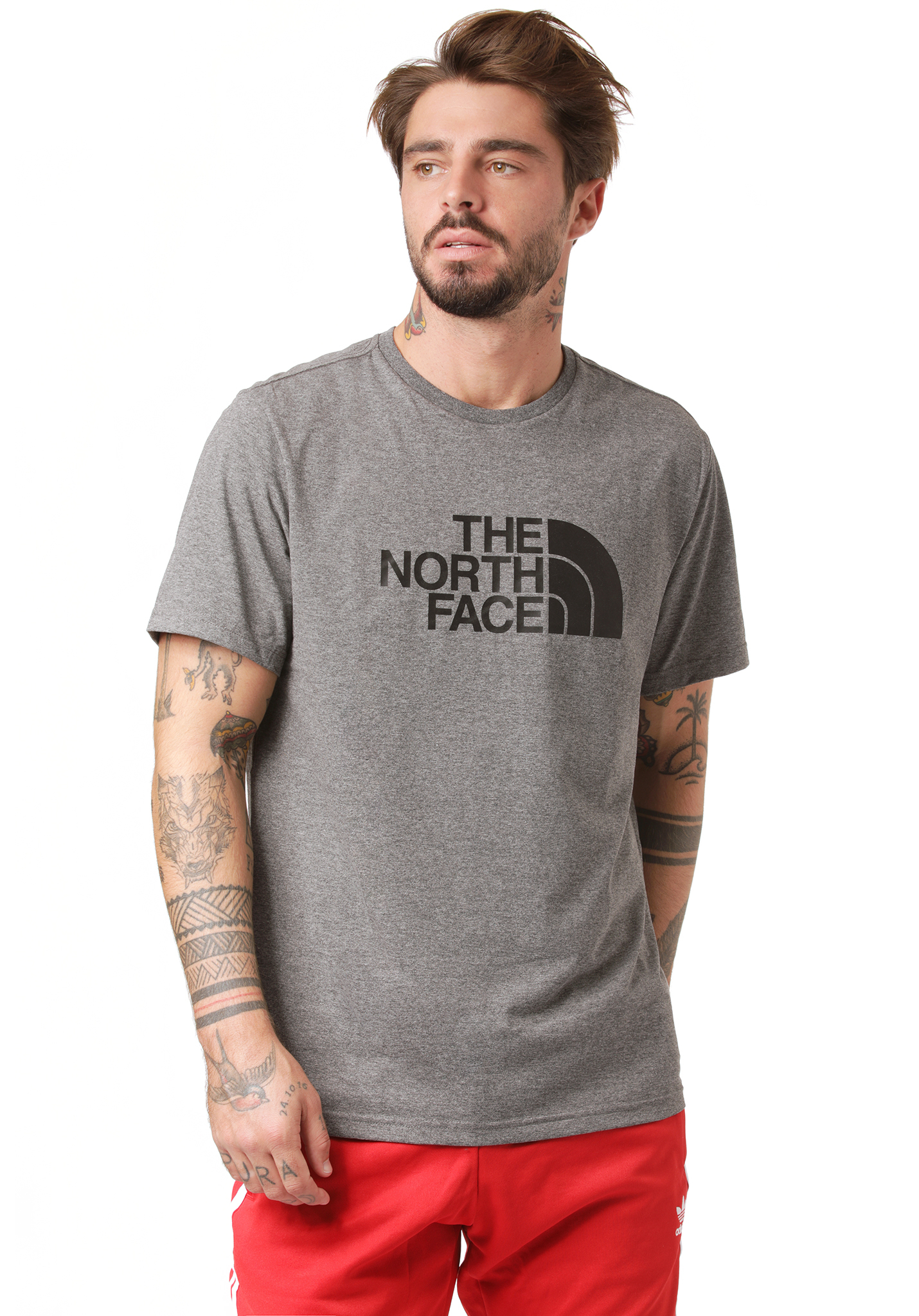 The North Face Easy T-Shirt grey XXL