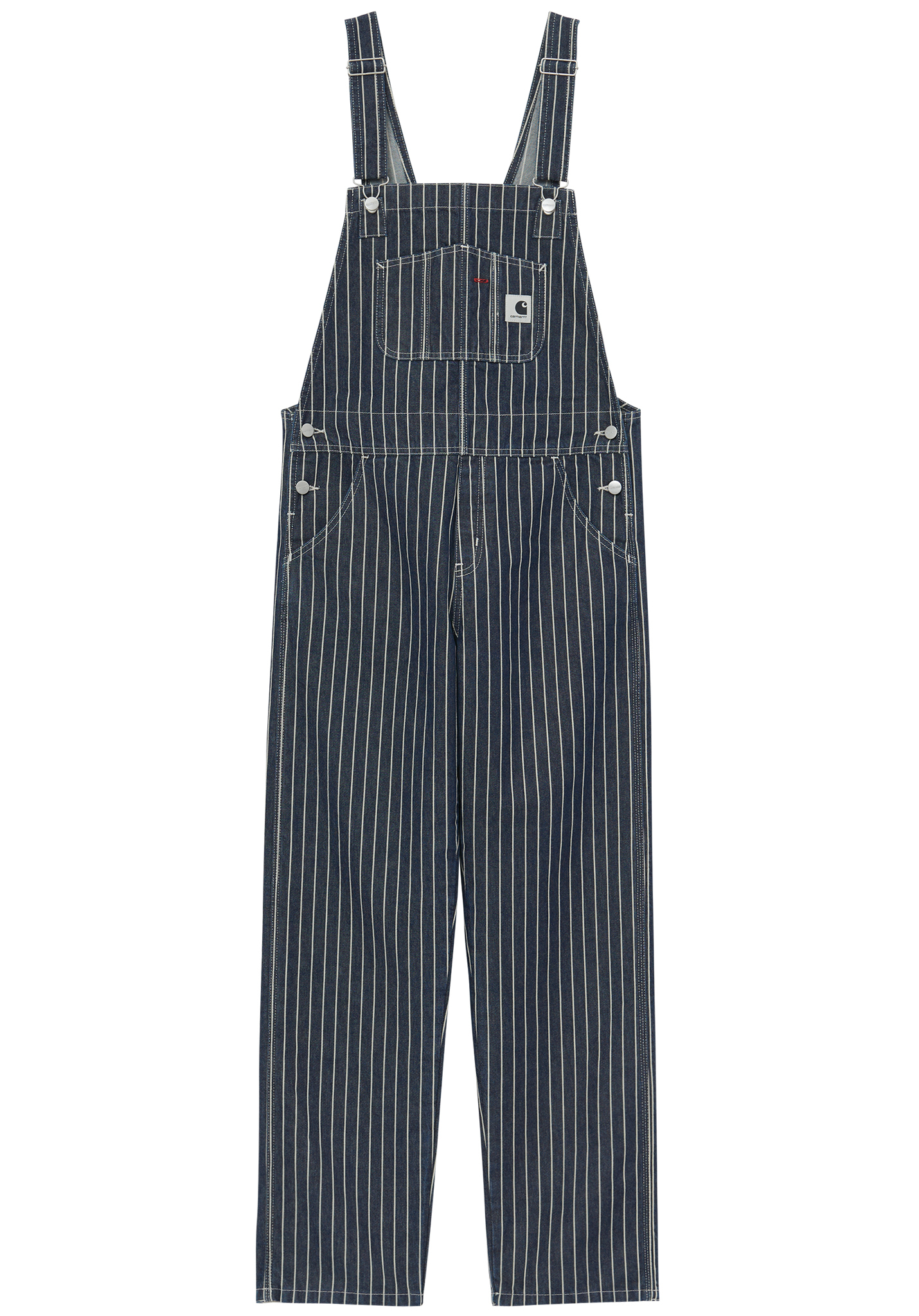 Carhartt WIP Trade Overall Jeans gespültdunkelmarine / wachs S