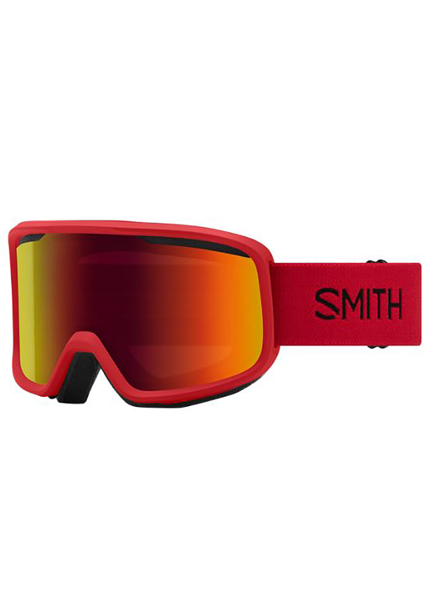 Smith Frontier Snowboardbrillen red One Size