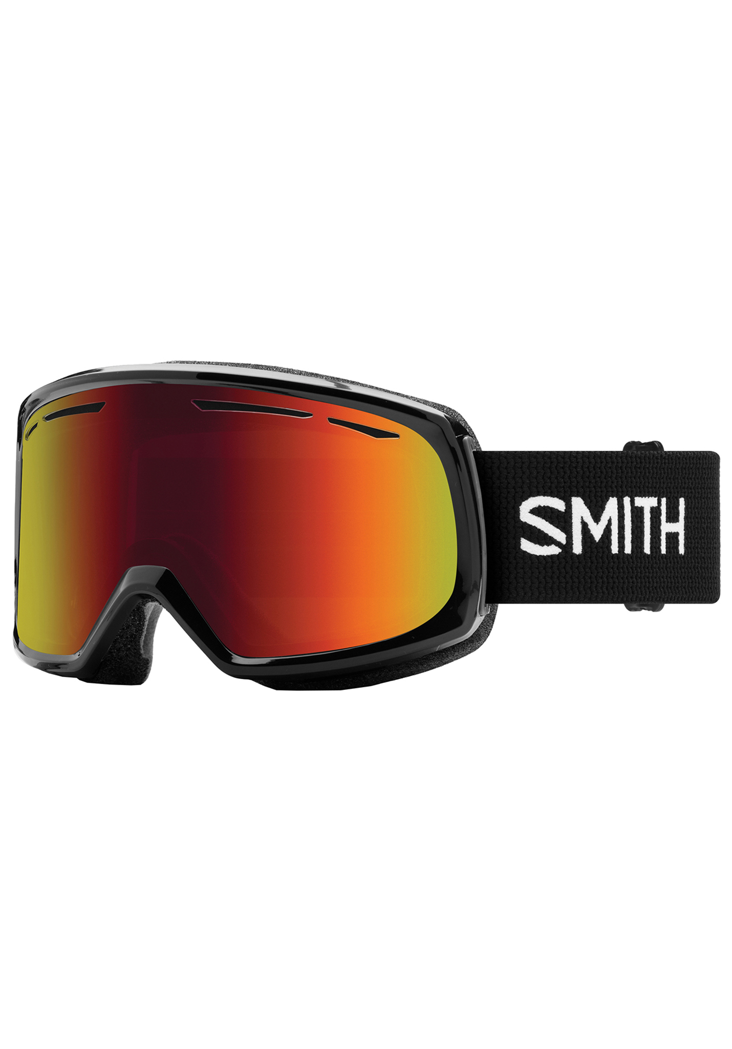 Smith Drift Snowboardbrillen rot/gelb One Size