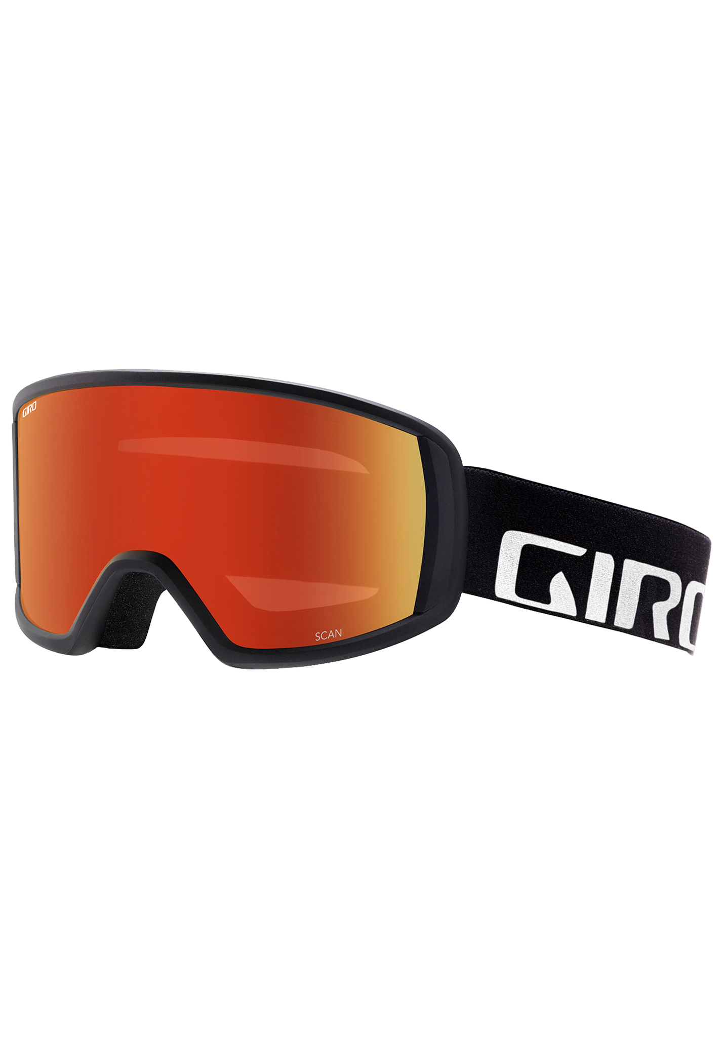 Giro Scan Snowboardbrillen schwarze wortmarke One Size