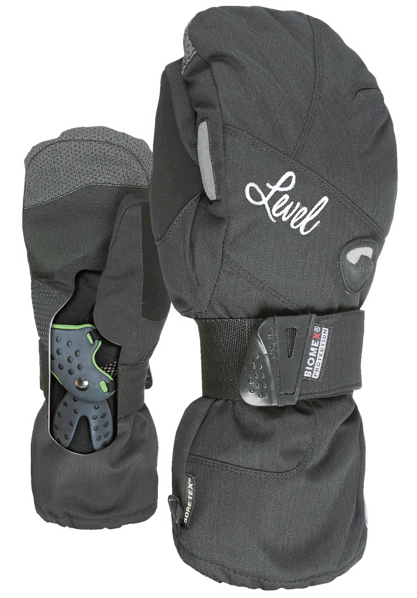 Level Half Pipe Mitt Gore-Tex Snowboard Handschuhe black S/M