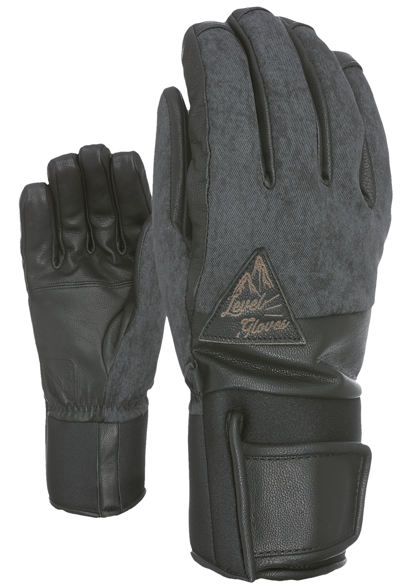 Level Rover Snowboard Handschuhe black-grey XXL