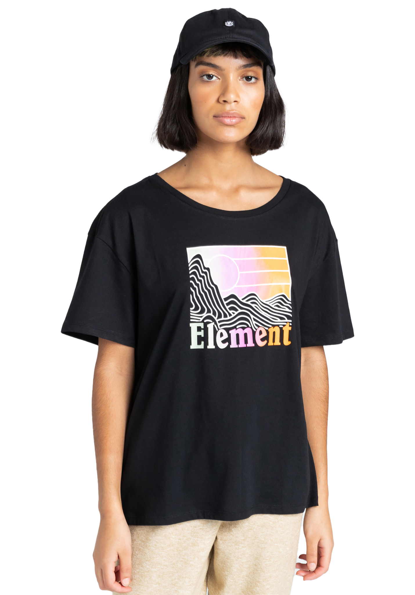Element Zorano T-Shirt flint black XS