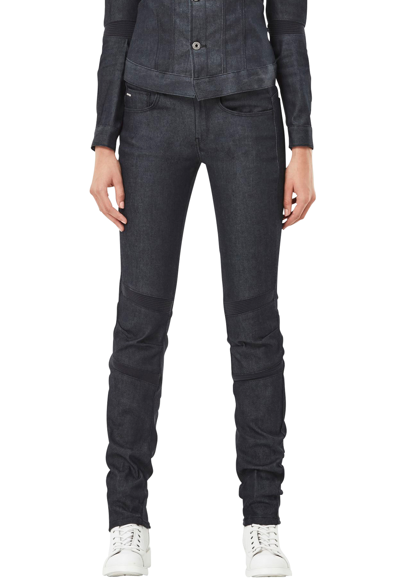 G-Star Motac Deconstructed 3D Mid Skinny Skinny Jeans roher denim 28/32
