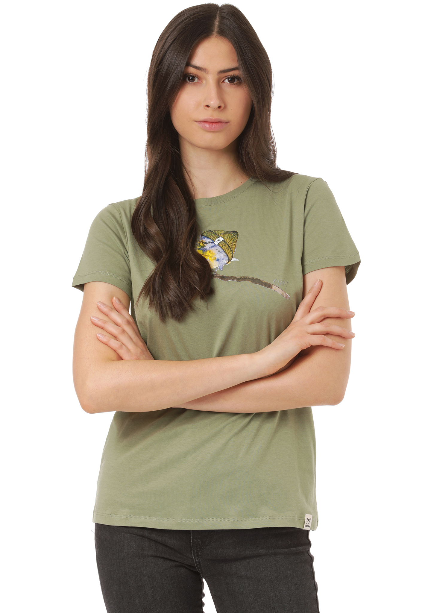 Iriedaily It Birdy T-Shirt light olive XL