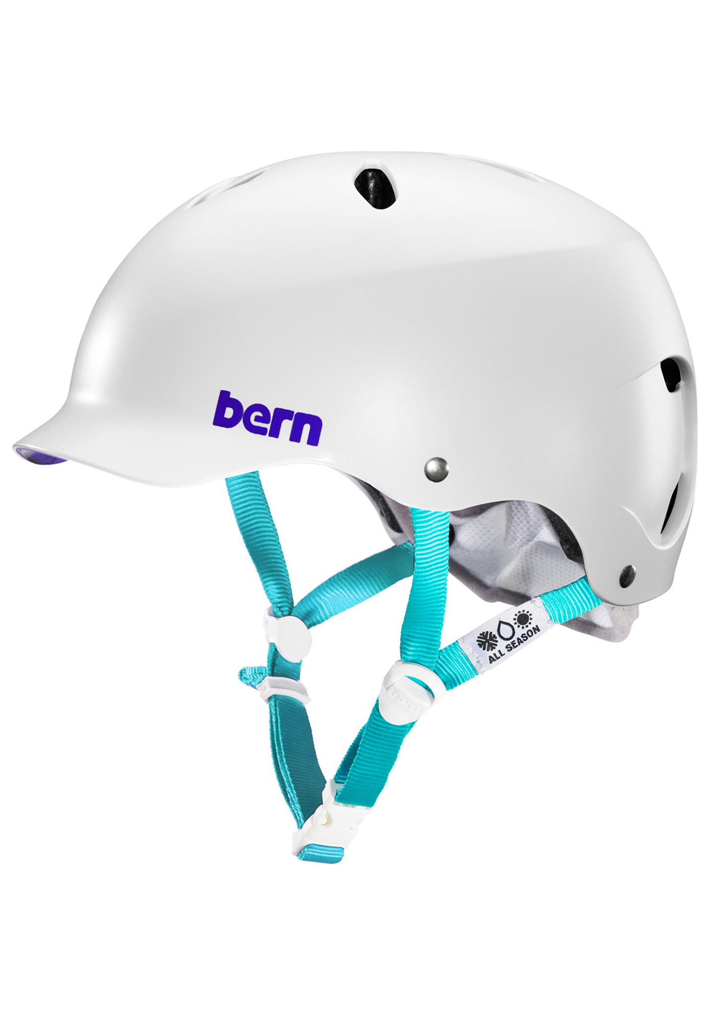 Bern Lenox H2O Wakeboard Helme satin white XS