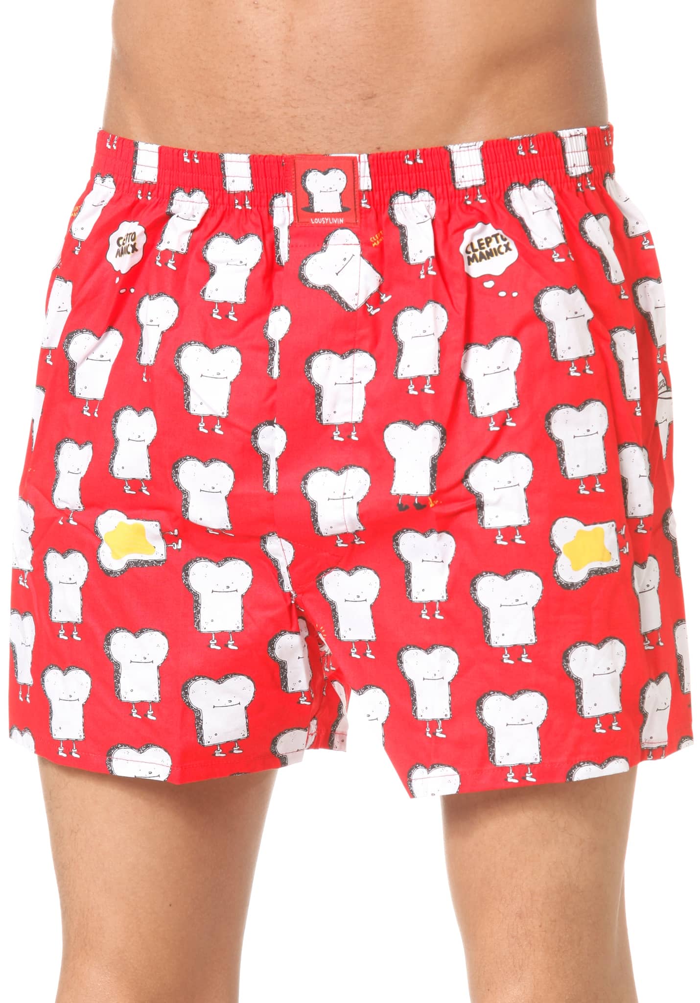 Lousy Livin Toast Boxershorts red XL