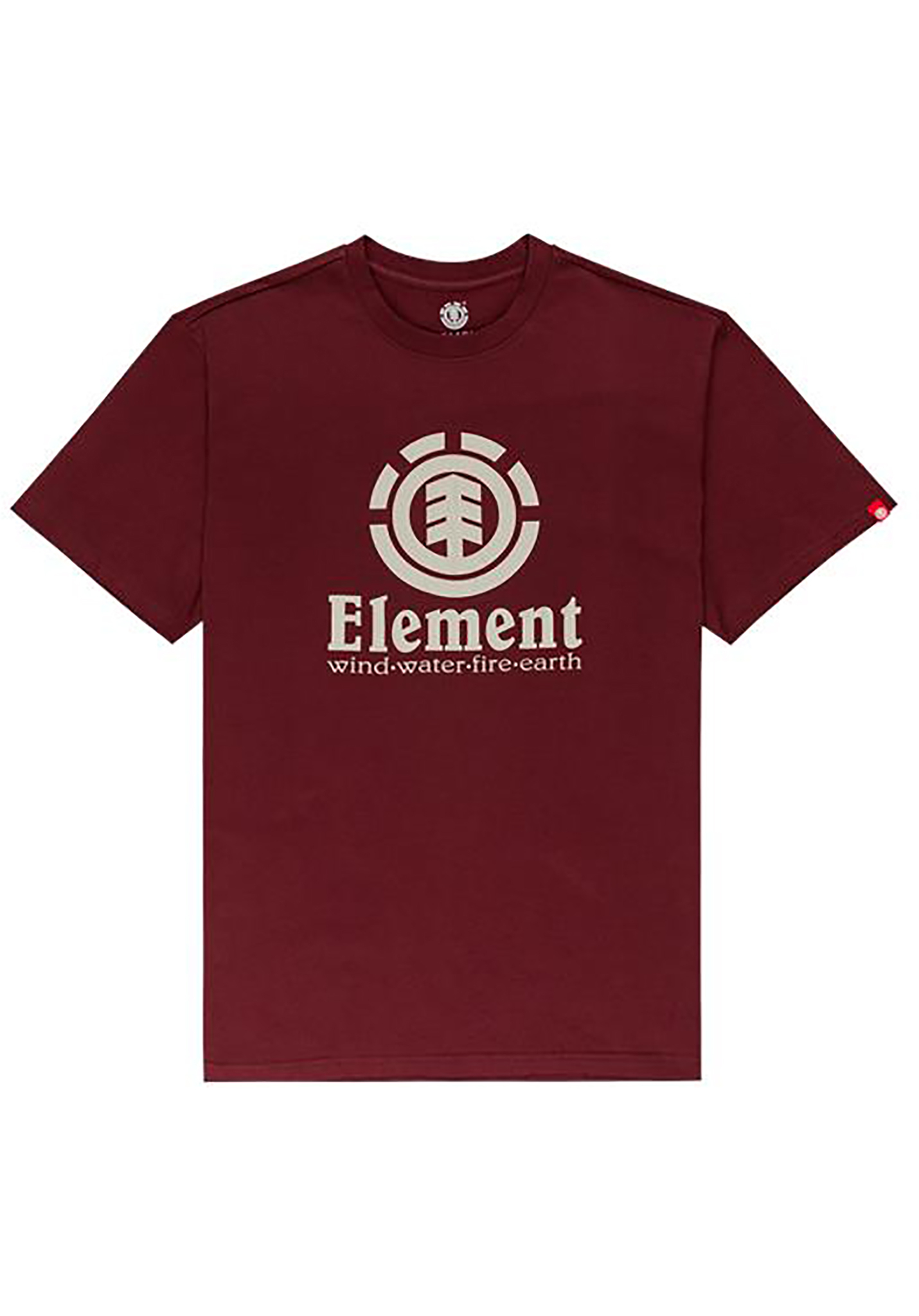 Element Vertical T-Shirt vintage red S