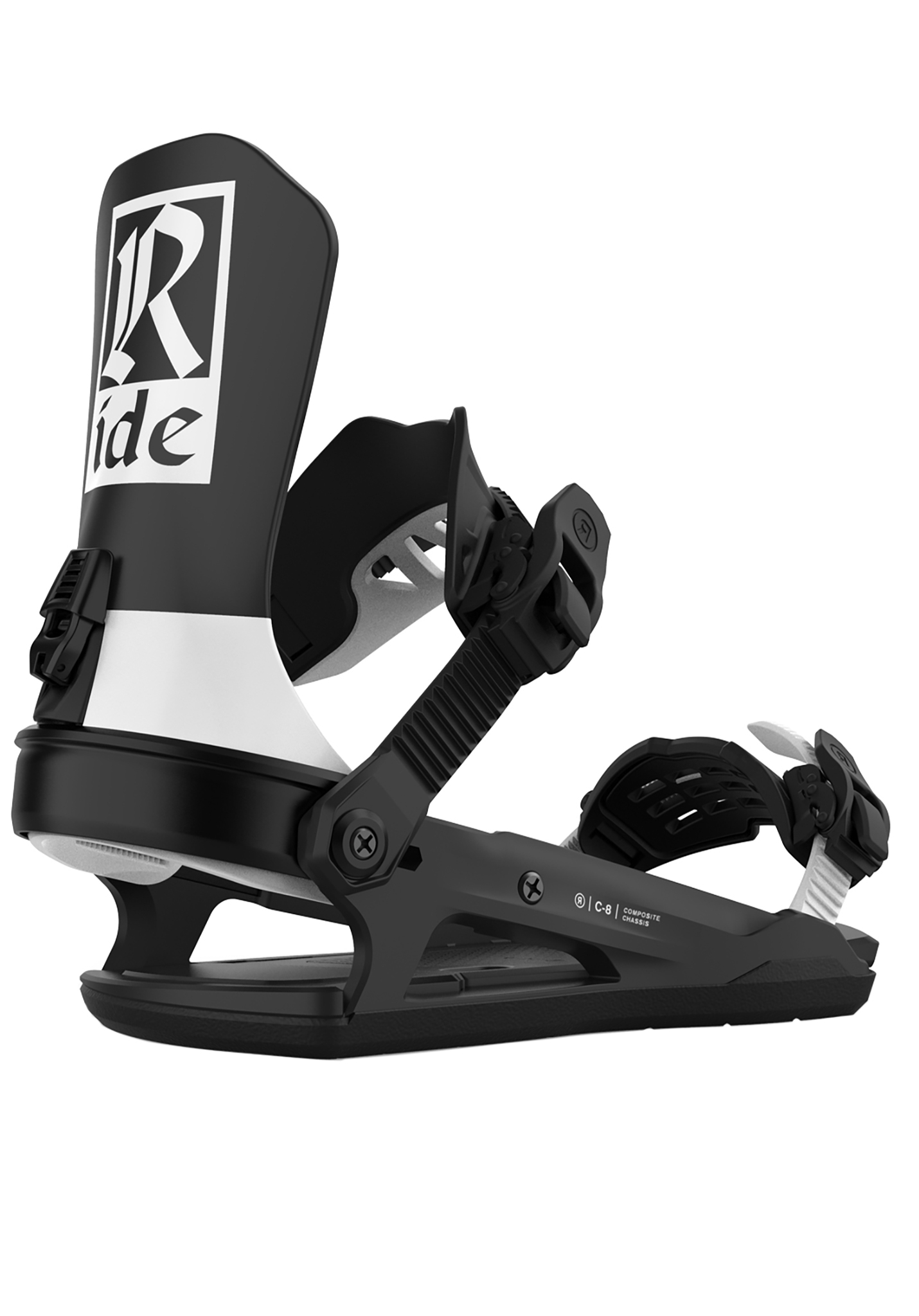 Ride C-8 Freeride Snowboard Boots klassisch schwarz L
