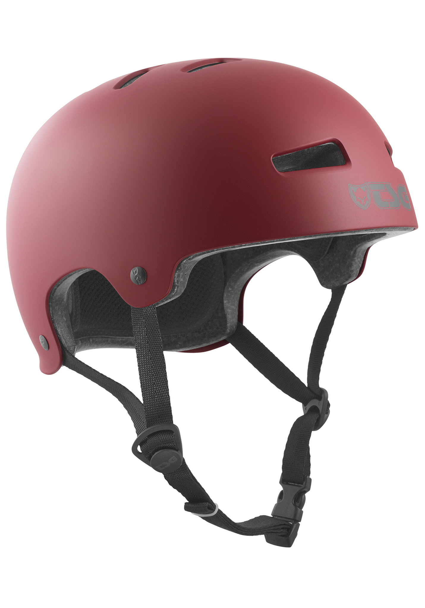 TSG TSG Evolution satin lime green L/XL Skate Helme Helm rote dahlie L/XL
