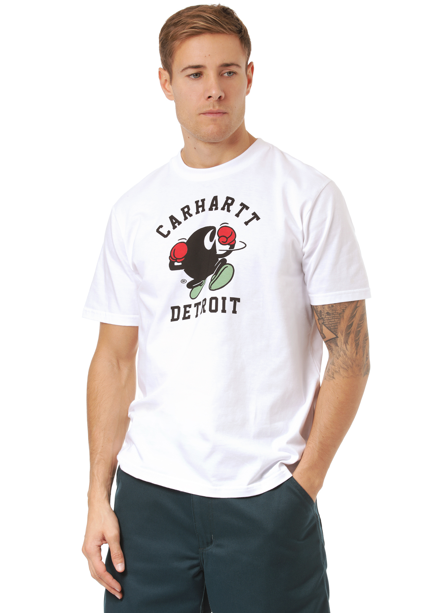 Carhartt WIP Boxing C T-Shirt weiß L
