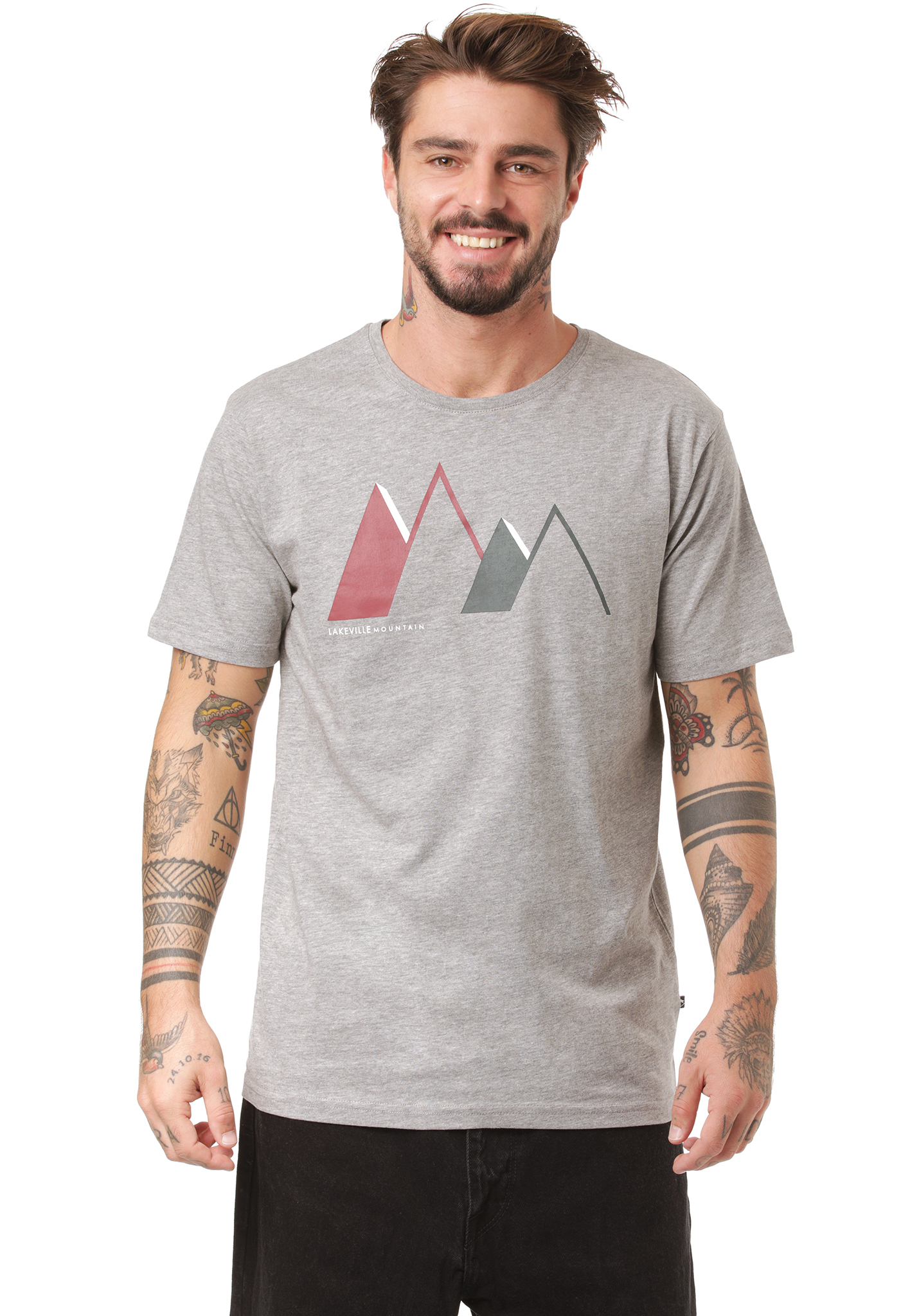 Lakeville Mountain Joris T-Shirt grey XXL