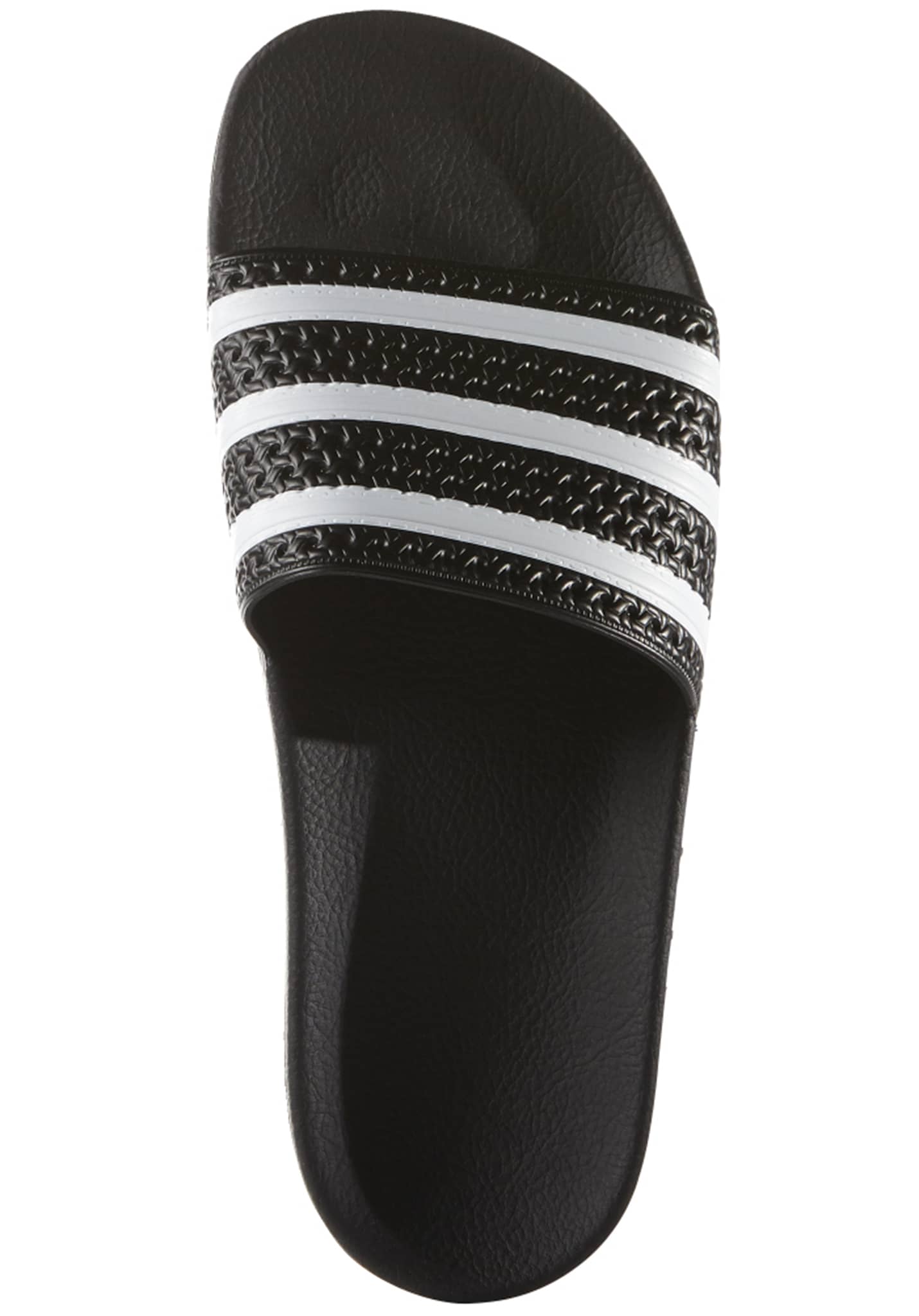 Adidas Originals ADIDAS ORIGINALS Adilette core black/white/core black 47 Strandsandalen / Flip-Flop / Thongs Pantoletten core black/white/core black 43