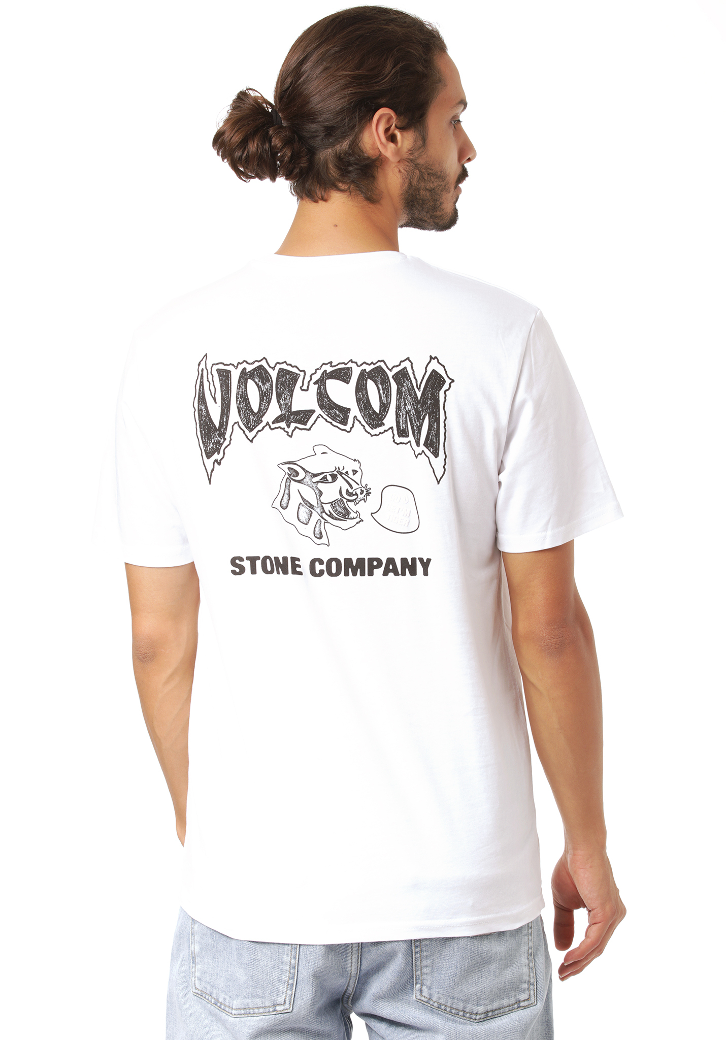Volcom Kittykat Relax T-Shirt white XL
