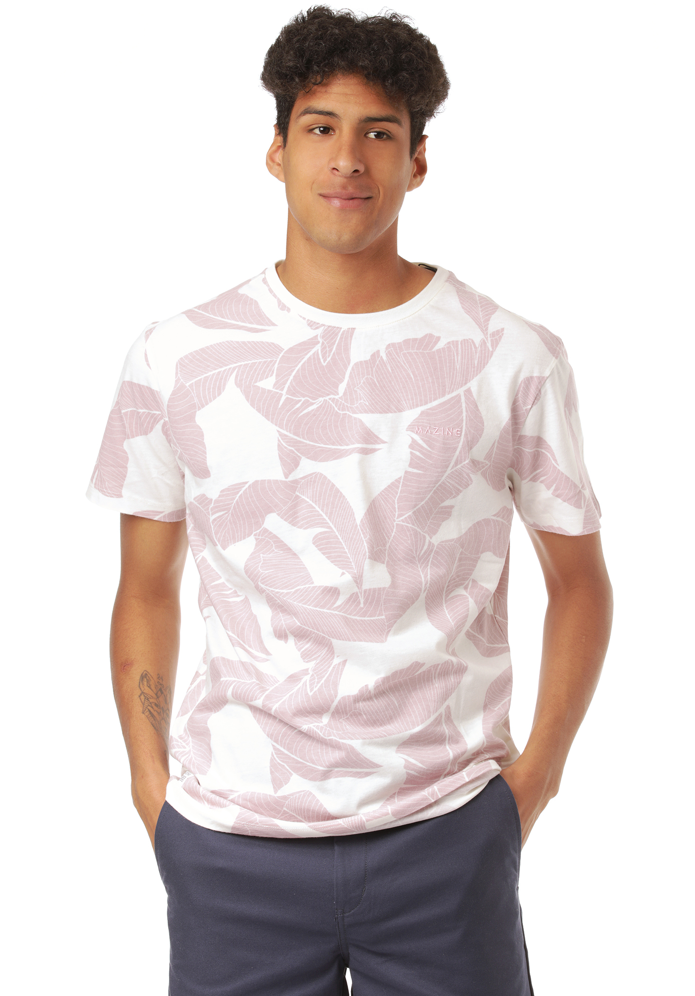 Mazine Findon Allover T-Shirt offwhite XL