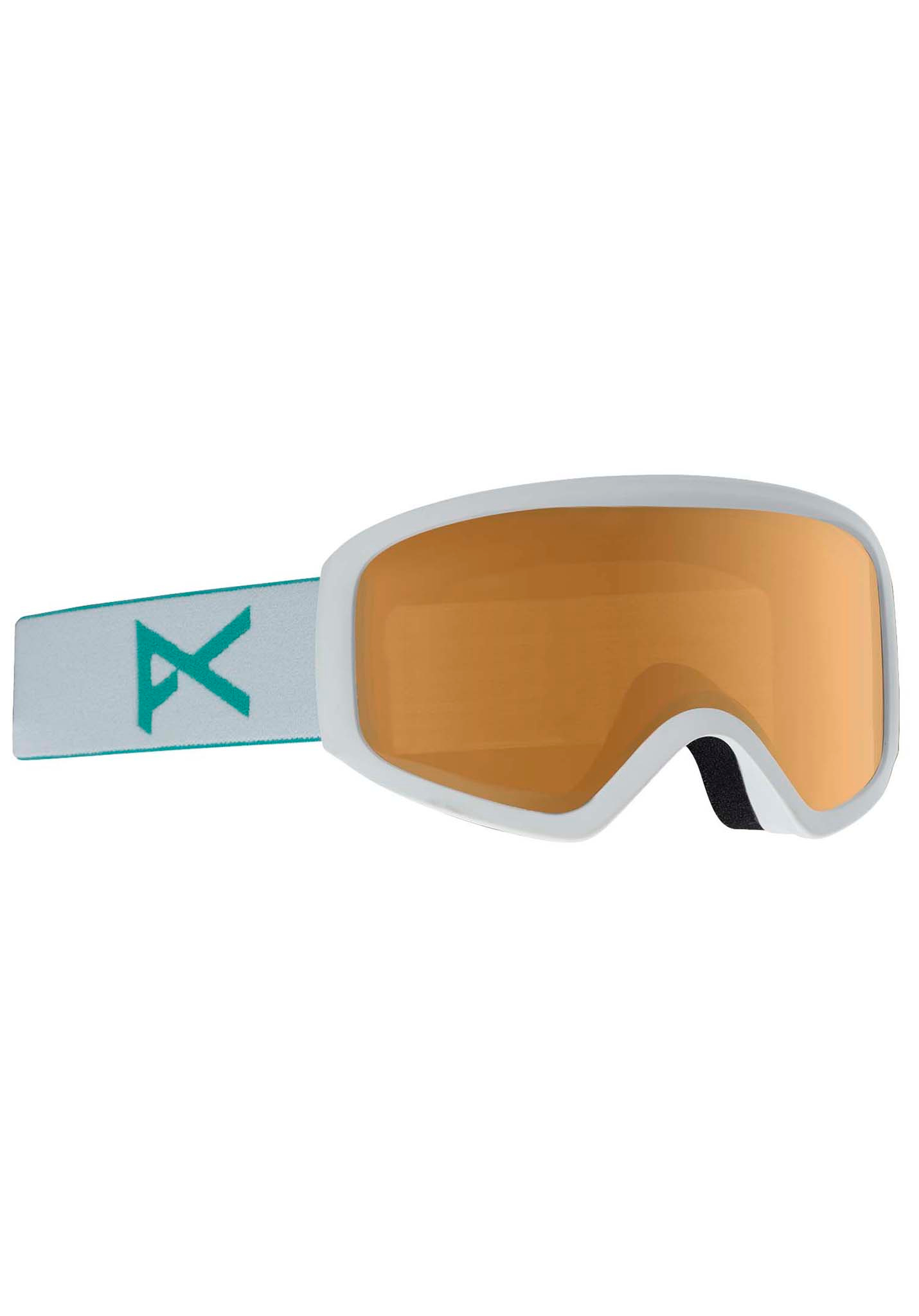 Anon Insight Snowboardbrillen weiß/bernsteinfarben One Size