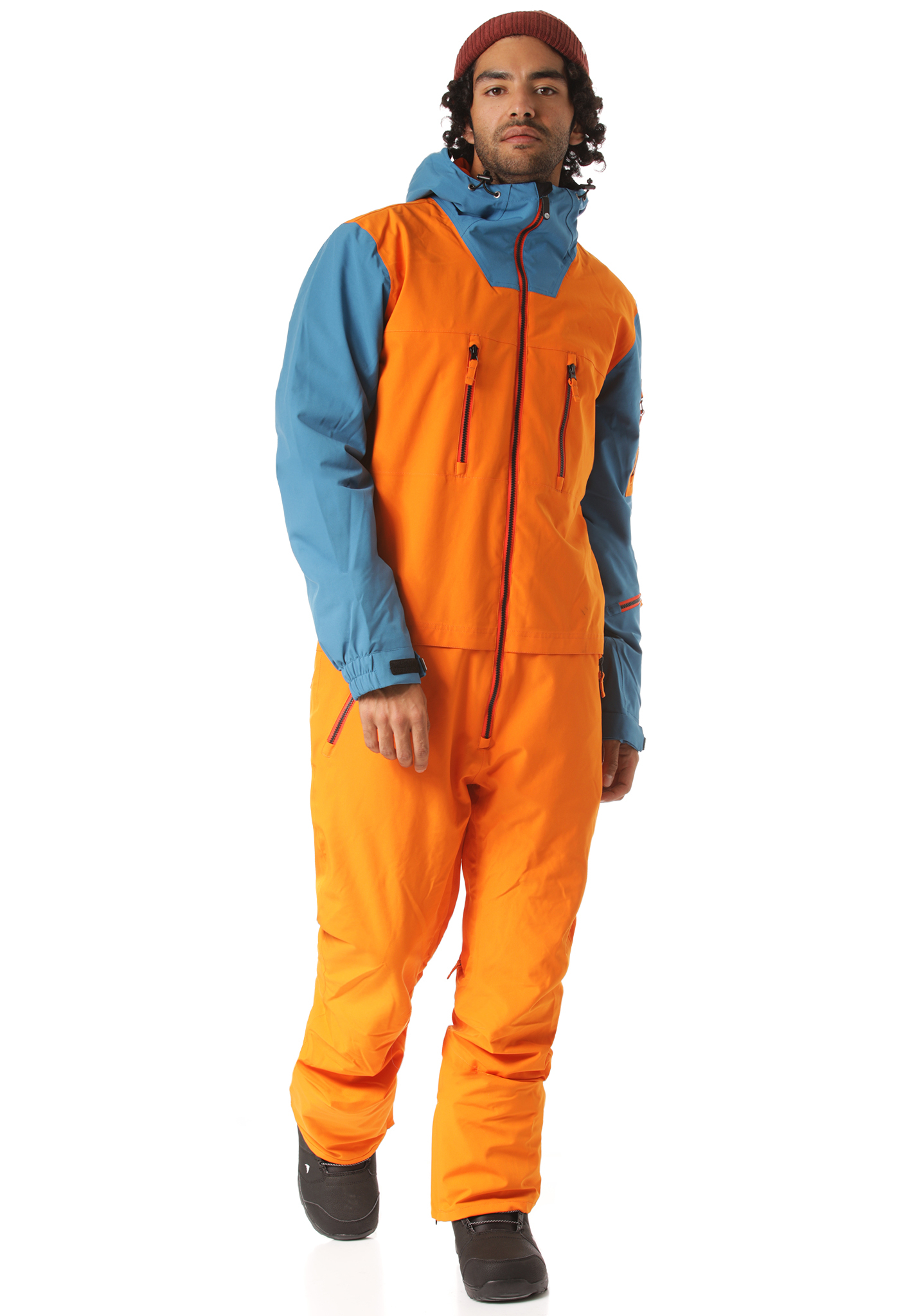 LIGHT Overall Dump Snowboardbekleidung orange XL