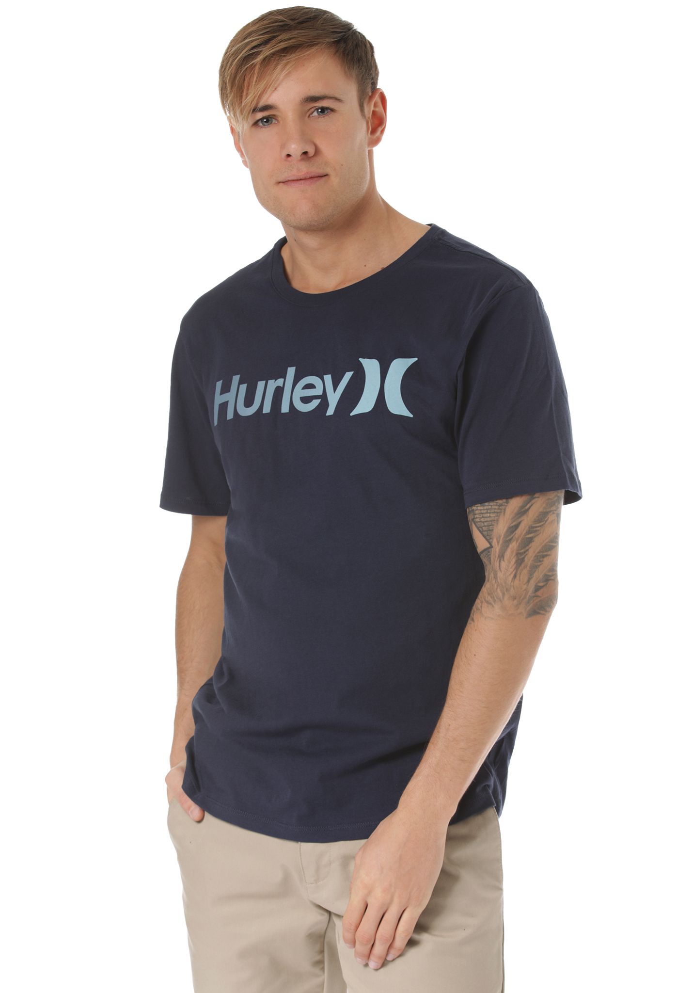 Hurley O&O Gradient 2.0 T-Shirt armory navy S