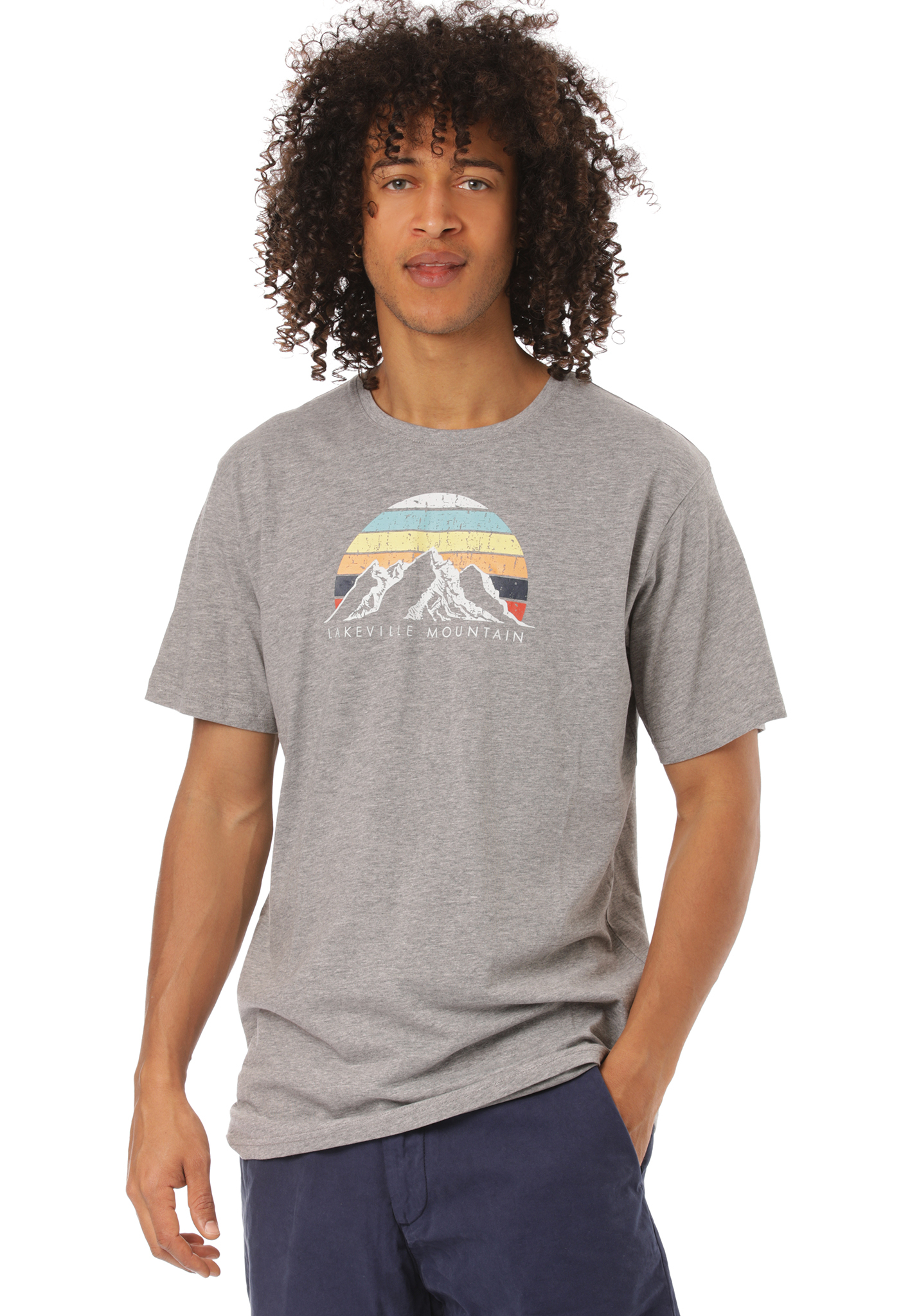 Lakeville Mountain Plata T-Shirt mittelgrau melange L
