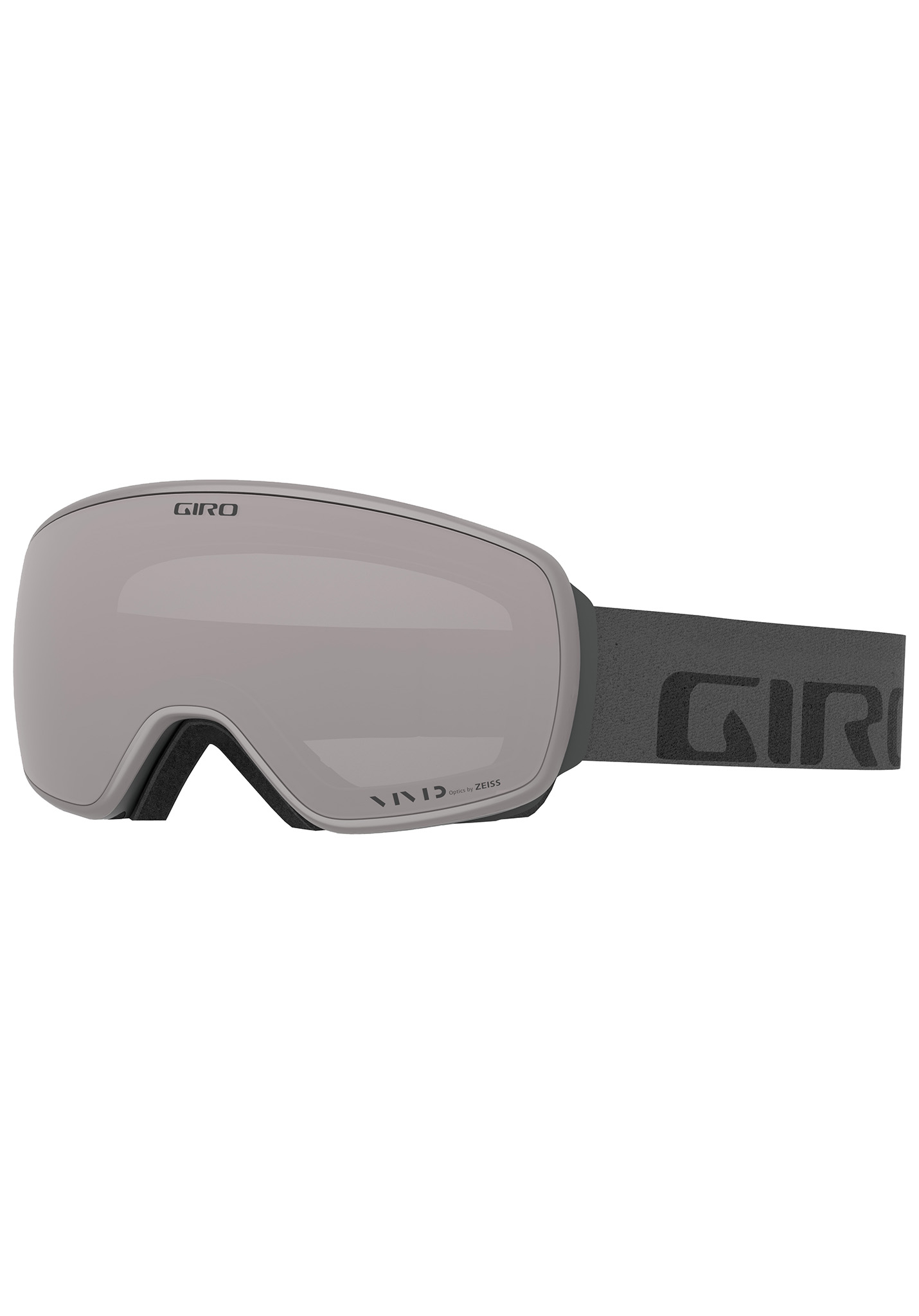 Giro Agent Snowboardbrillen graue wortmarke/vivid onyx One Size