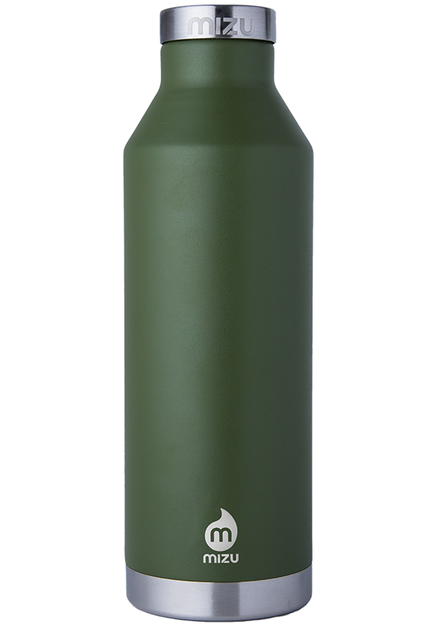 Mizu V8 - 800ml Flasche enduro armee grün le w sst mütze One Size