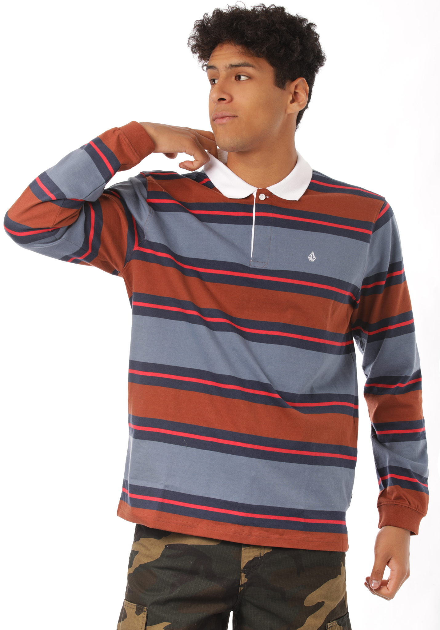 Volcom Sumpter Polo Shirt porzellanblau M