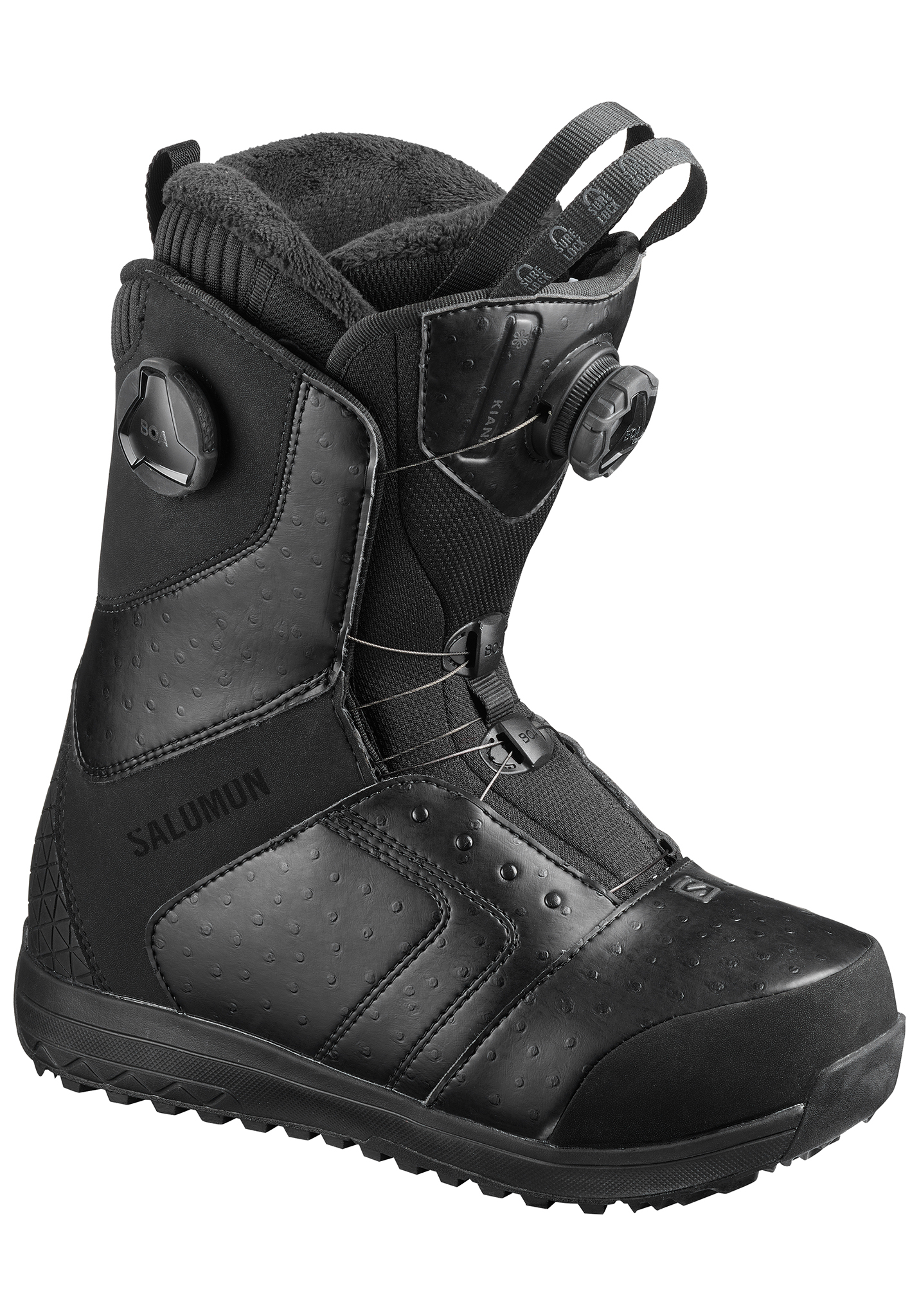 Salomon Kiana Focus Boa All Mountain Snowboard Boots schwarz/schwarz/schwarz 39