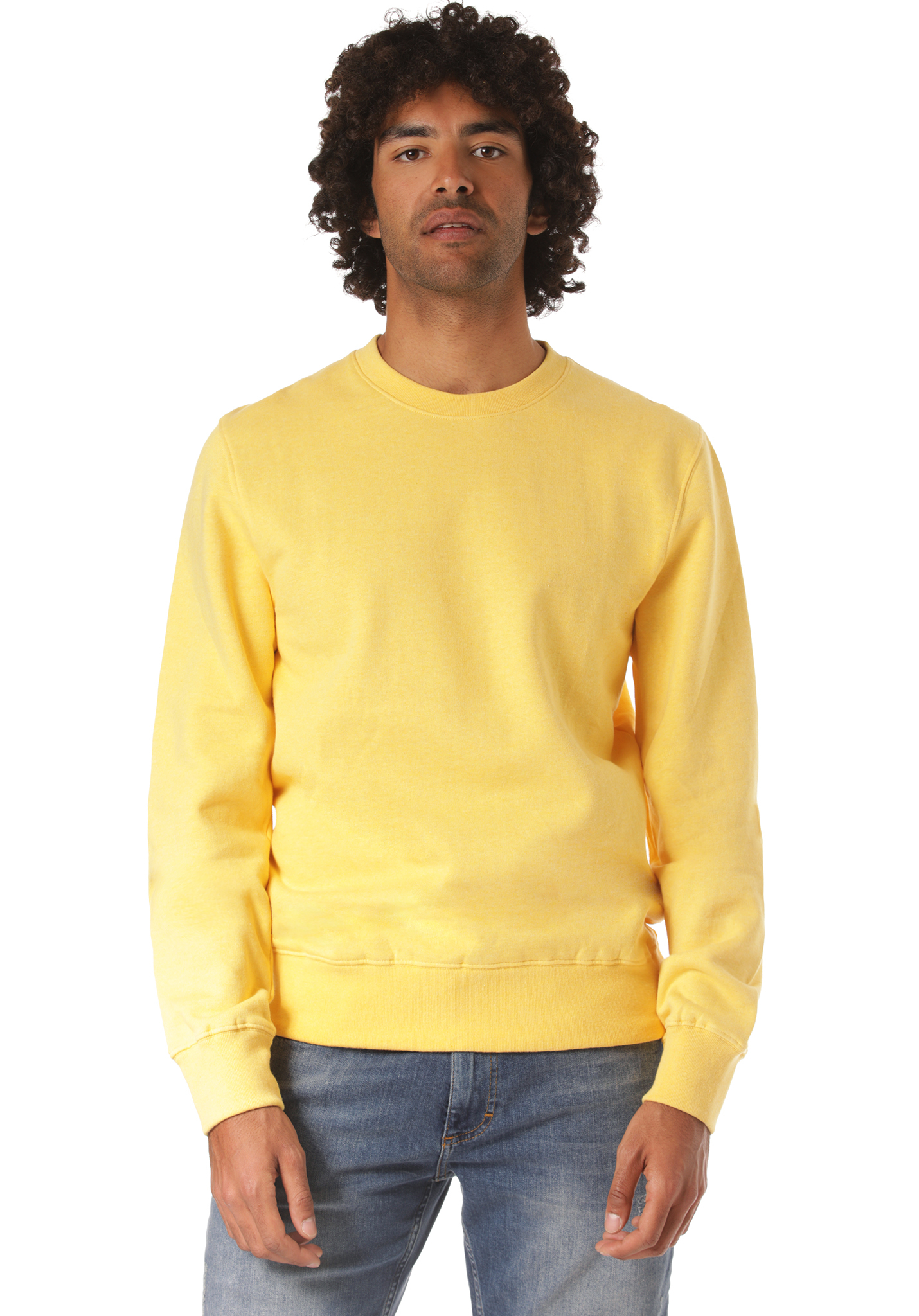Revolution Karl Sweatshirt yellow-mel L