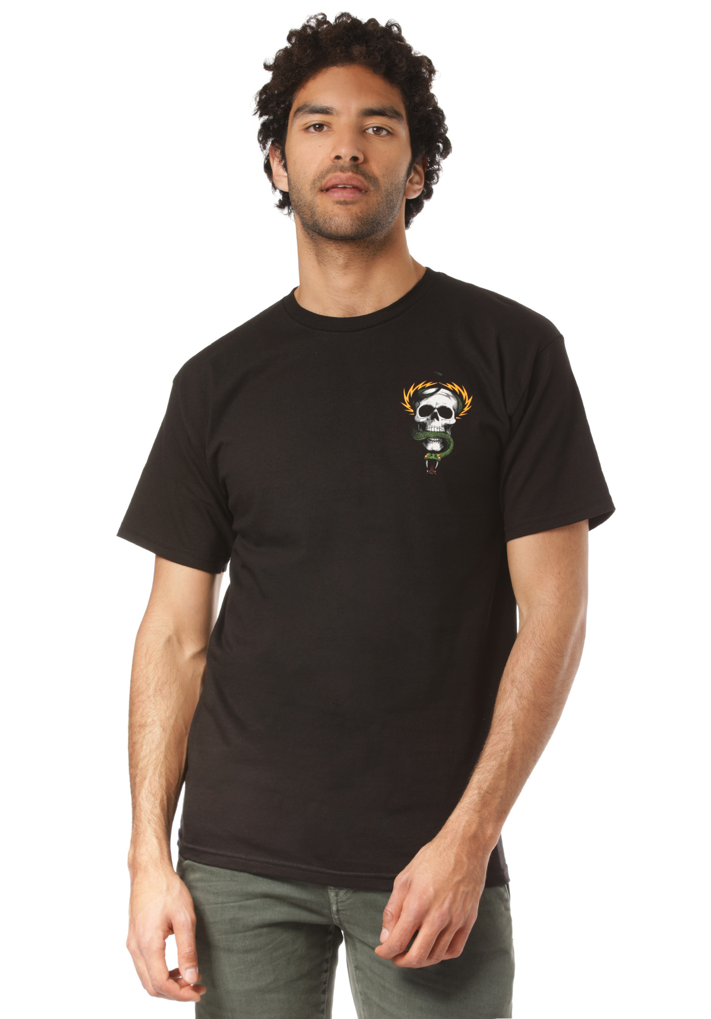 Powell McGill Skull & Snake T-Shirt black L