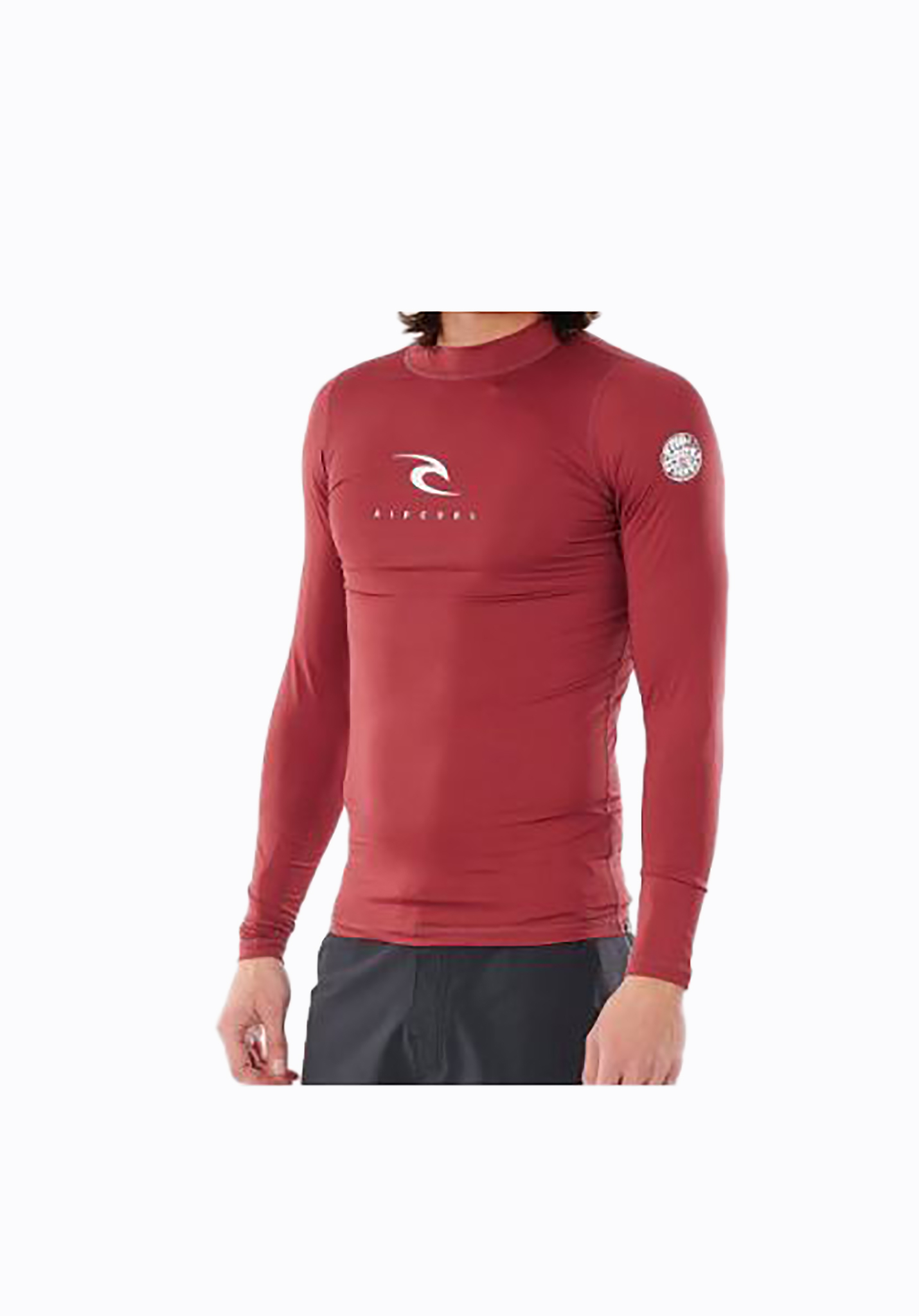 Rip Curl Corps L/S Lycra maroon M