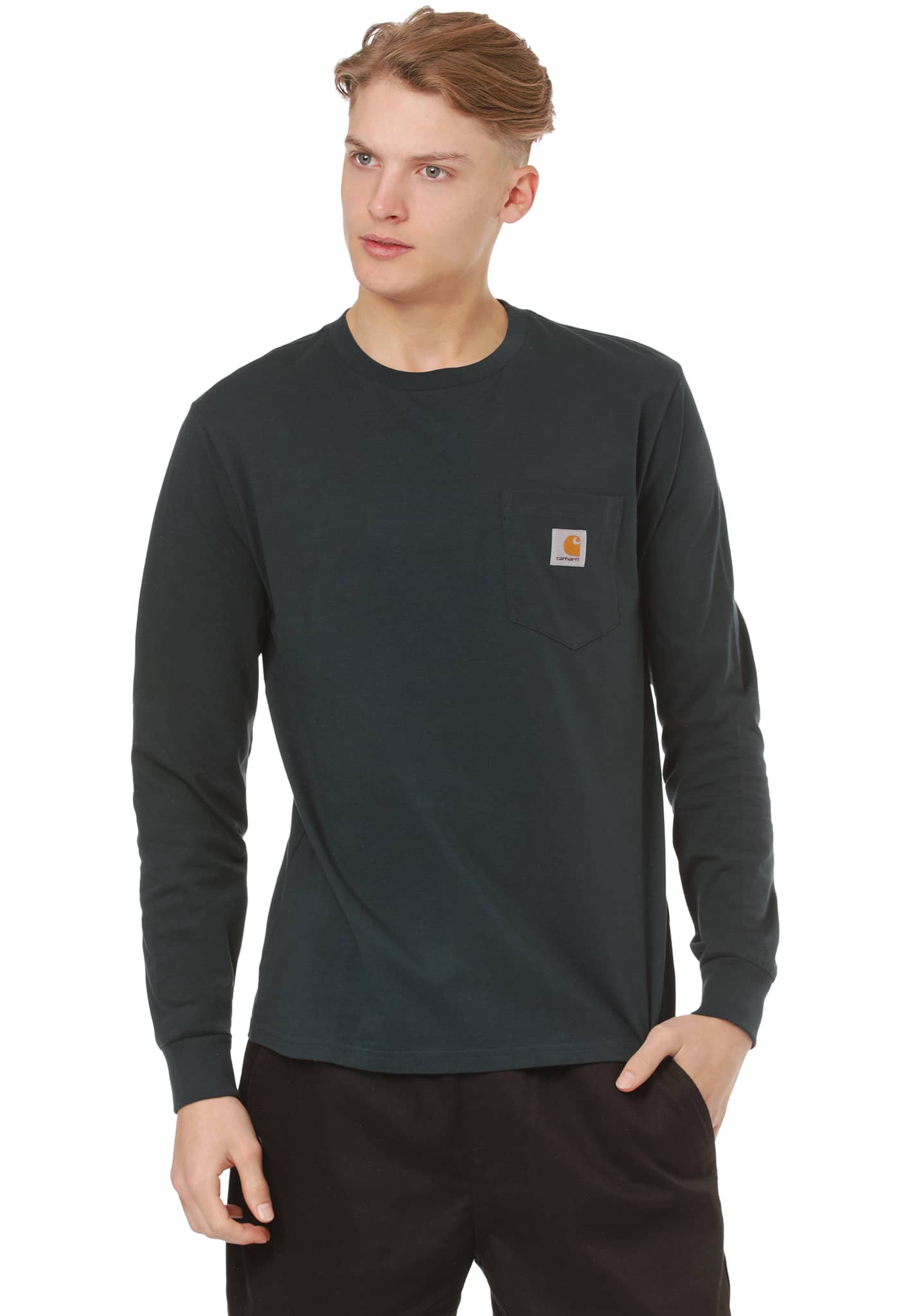Carhartt WIP Pocket Sweatshirt deep lagoon XXL