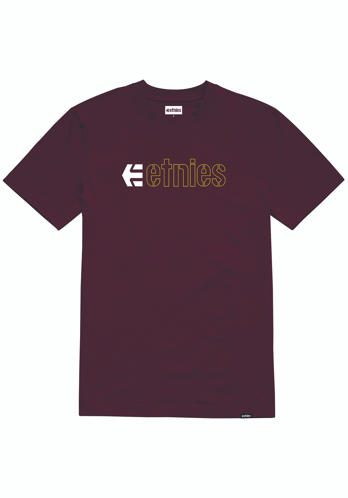 Etnies Ecorp T-Shirt burgundy/white XXL