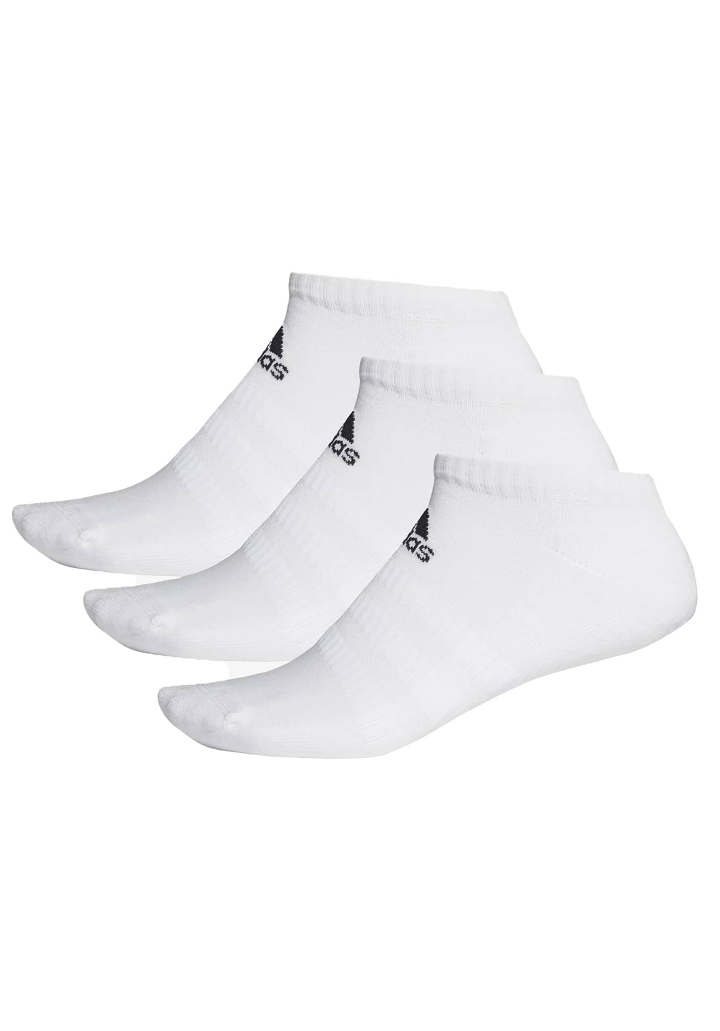 Adidas Originals No Show 3 Pack Kurze Socken white-black 43-46