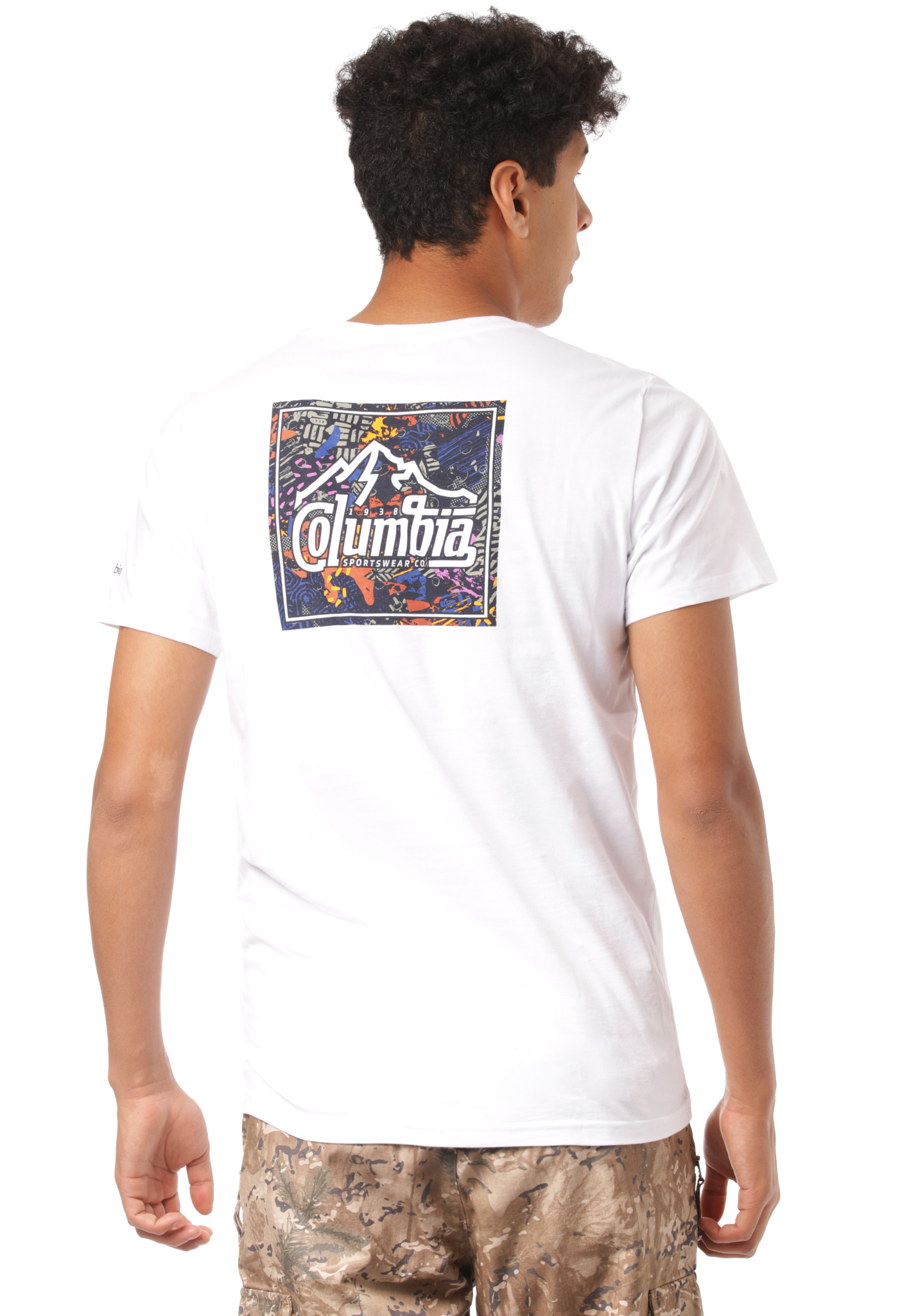 Columbia Rapid Ridge T-Shirt weißer gipfelstürmer S