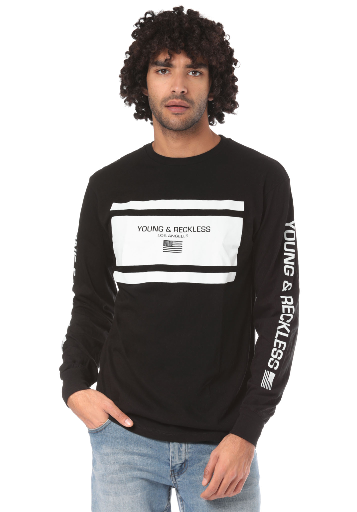 Young and Reckless Incoporated Long Longsleeve black S