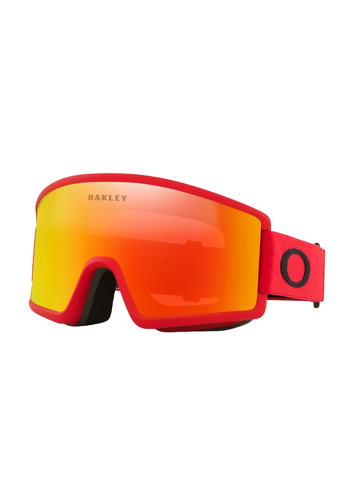 Oakley Target Line L Snowboardbrillen rotlinie/feuer-iridium One Size
