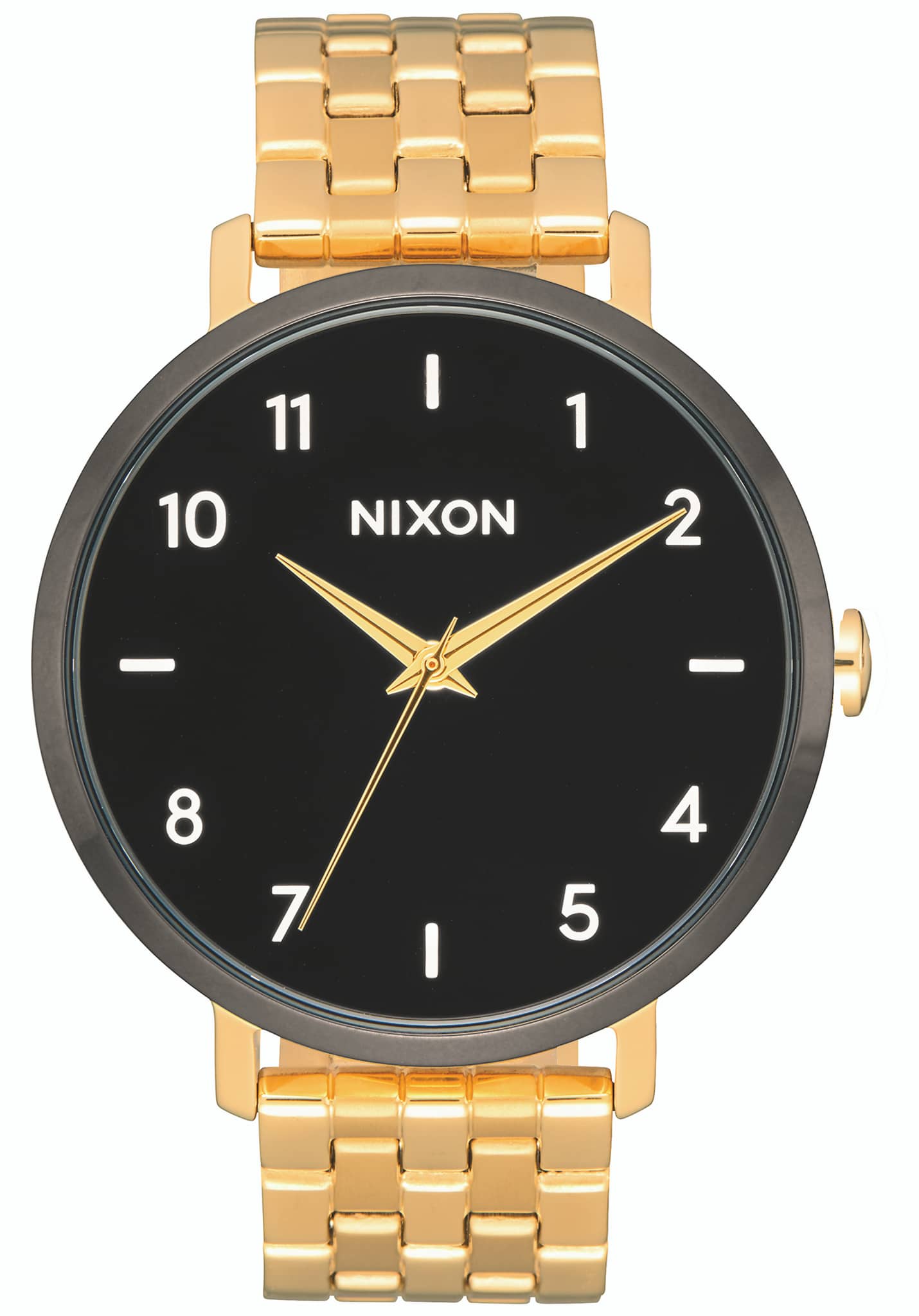 Nixon Arrow Uhren gold / schwarz / weiß One Size