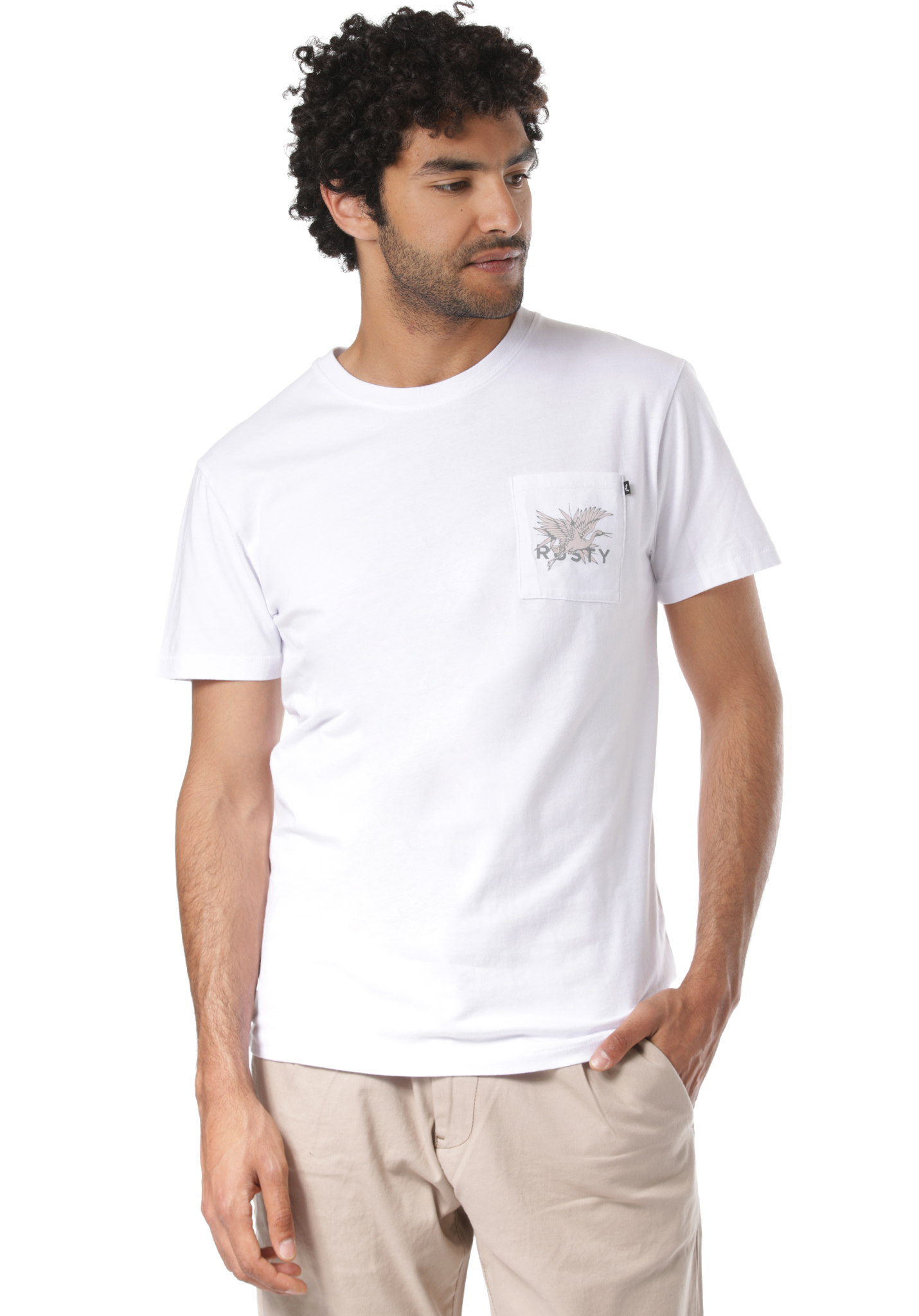 Rusty Chromium T-Shirt white S