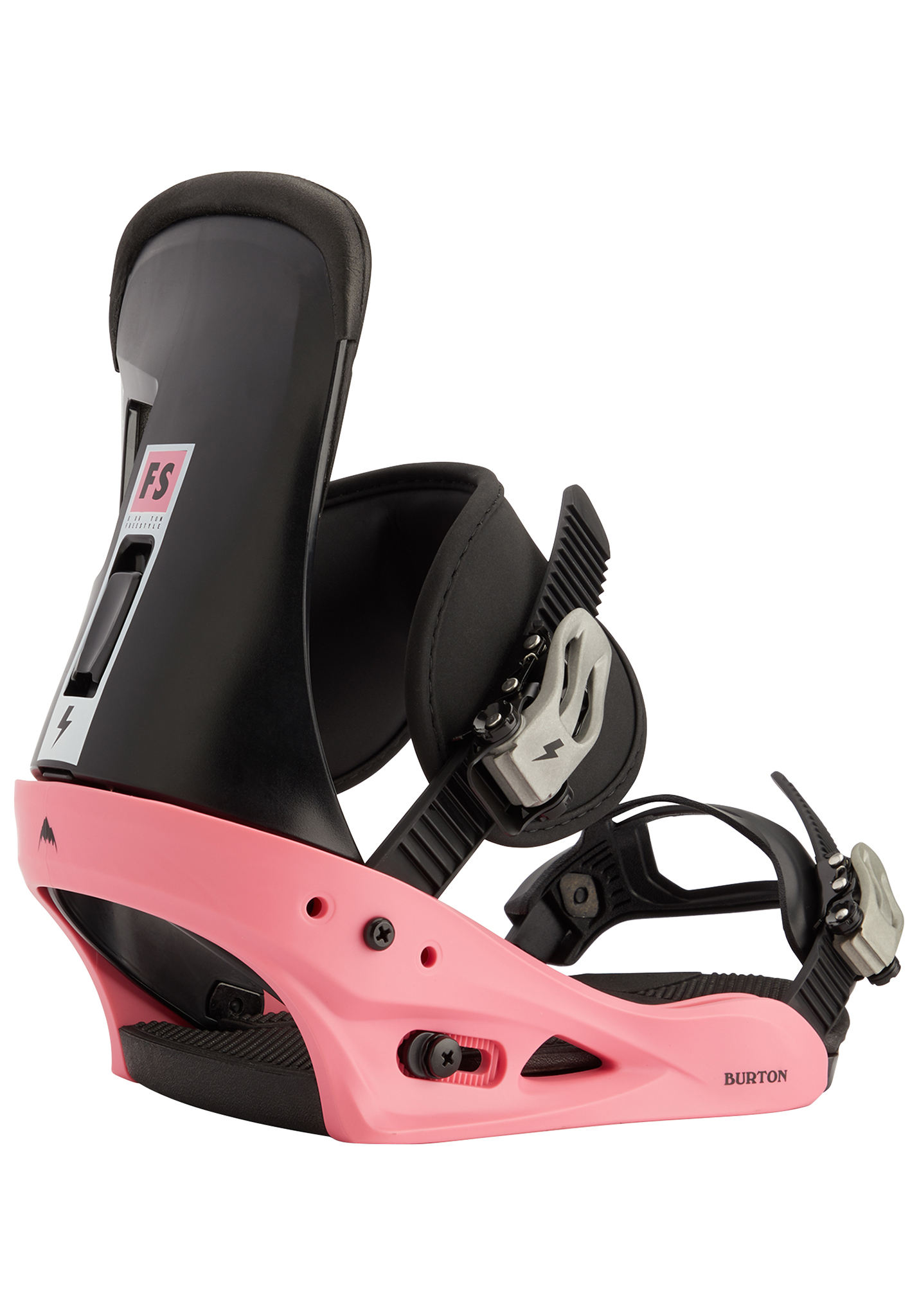 Burton Freestyle Snowboardbindungen rosa/schwarz M