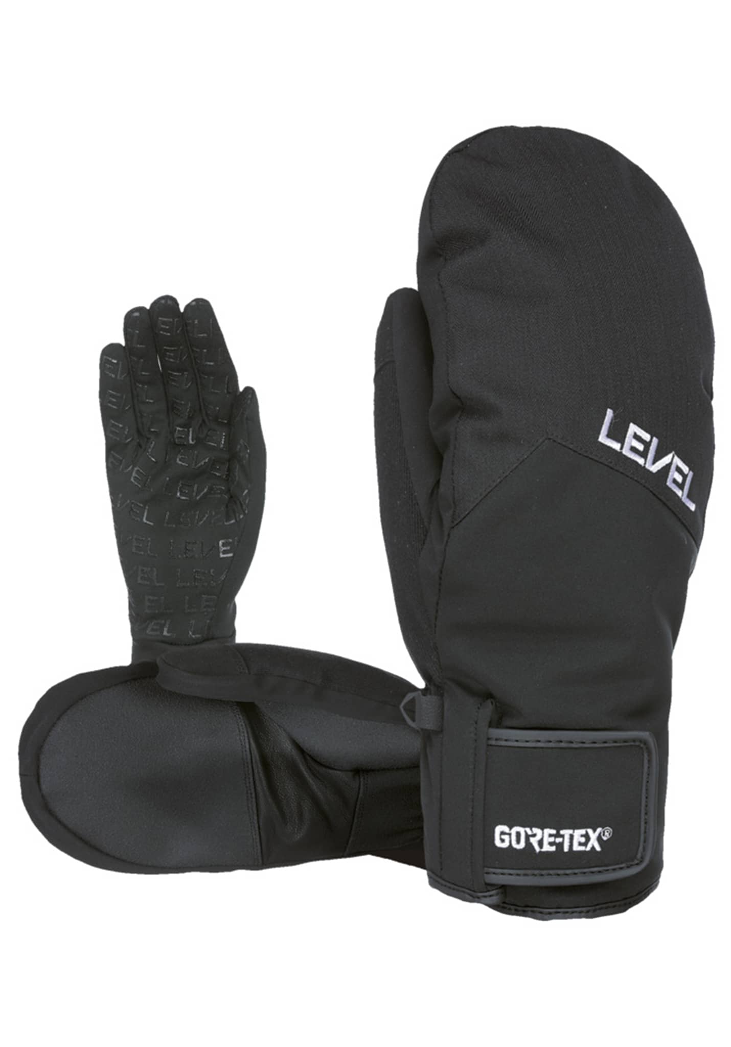 Level Rescue Mitt Gore-Tex Snowboard Handschuhe black L