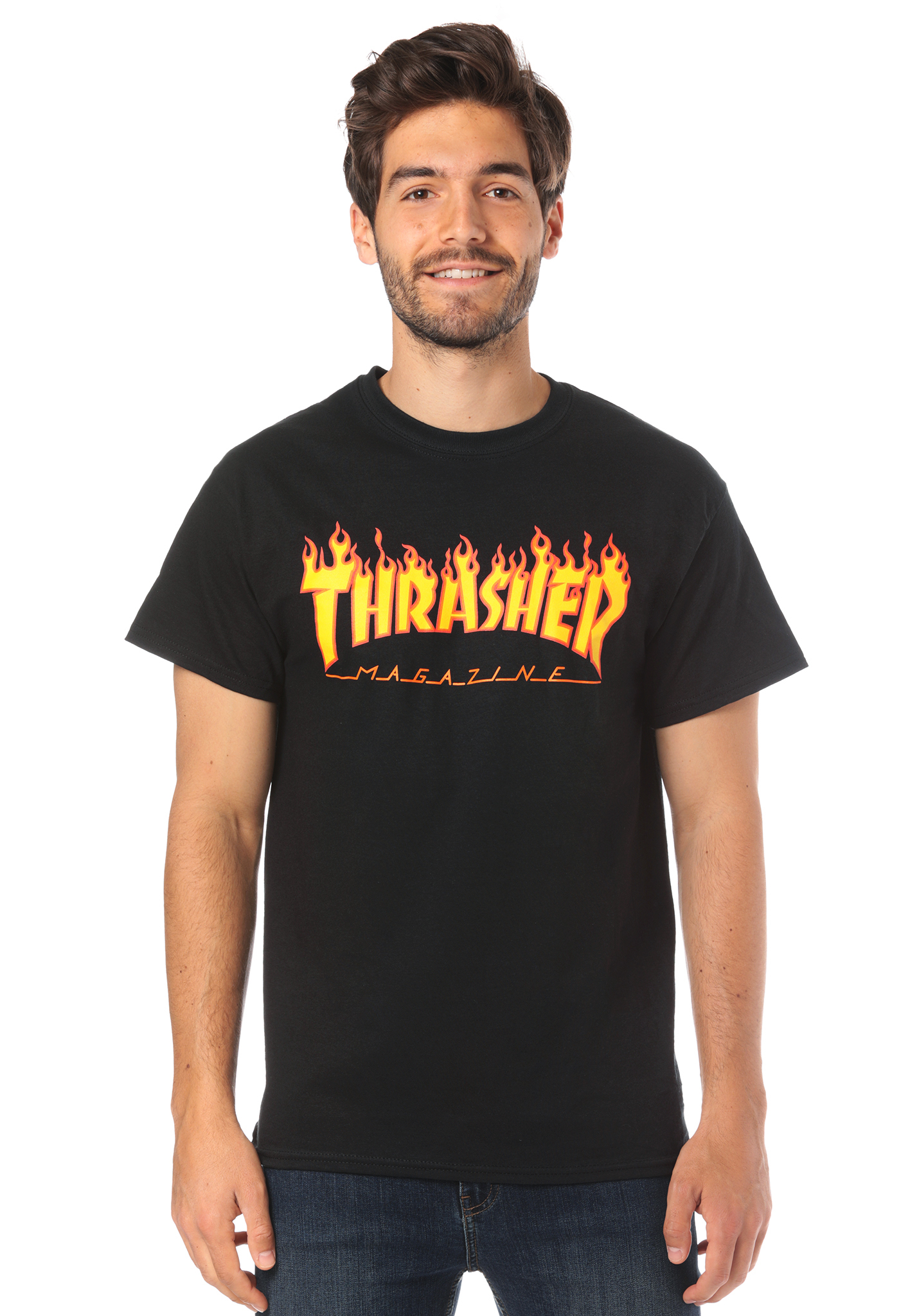 Thrasher Flame T-Shirt black XXL