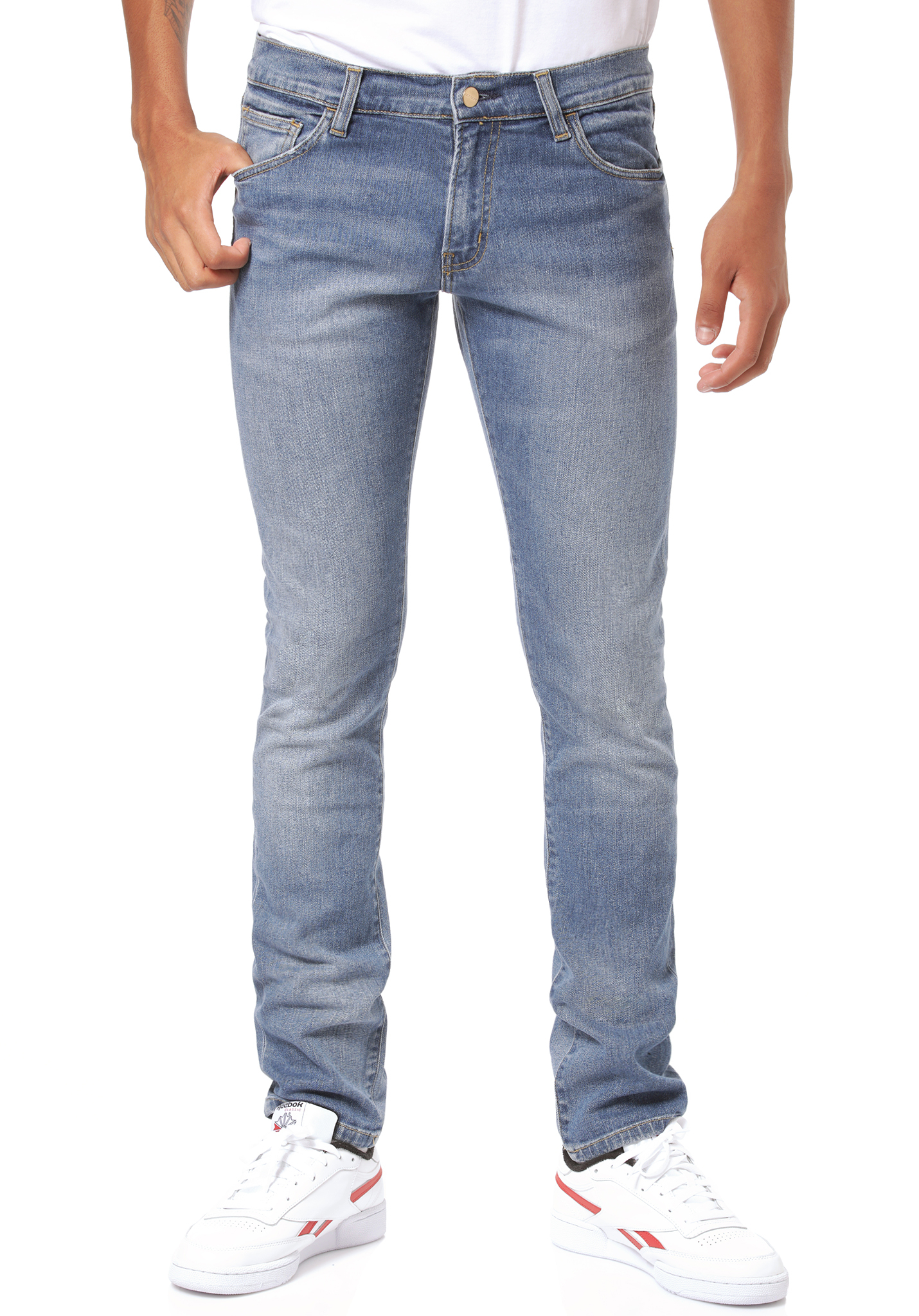 Carhartt WIP Rebel Jeans blau gewaschen 38/34
