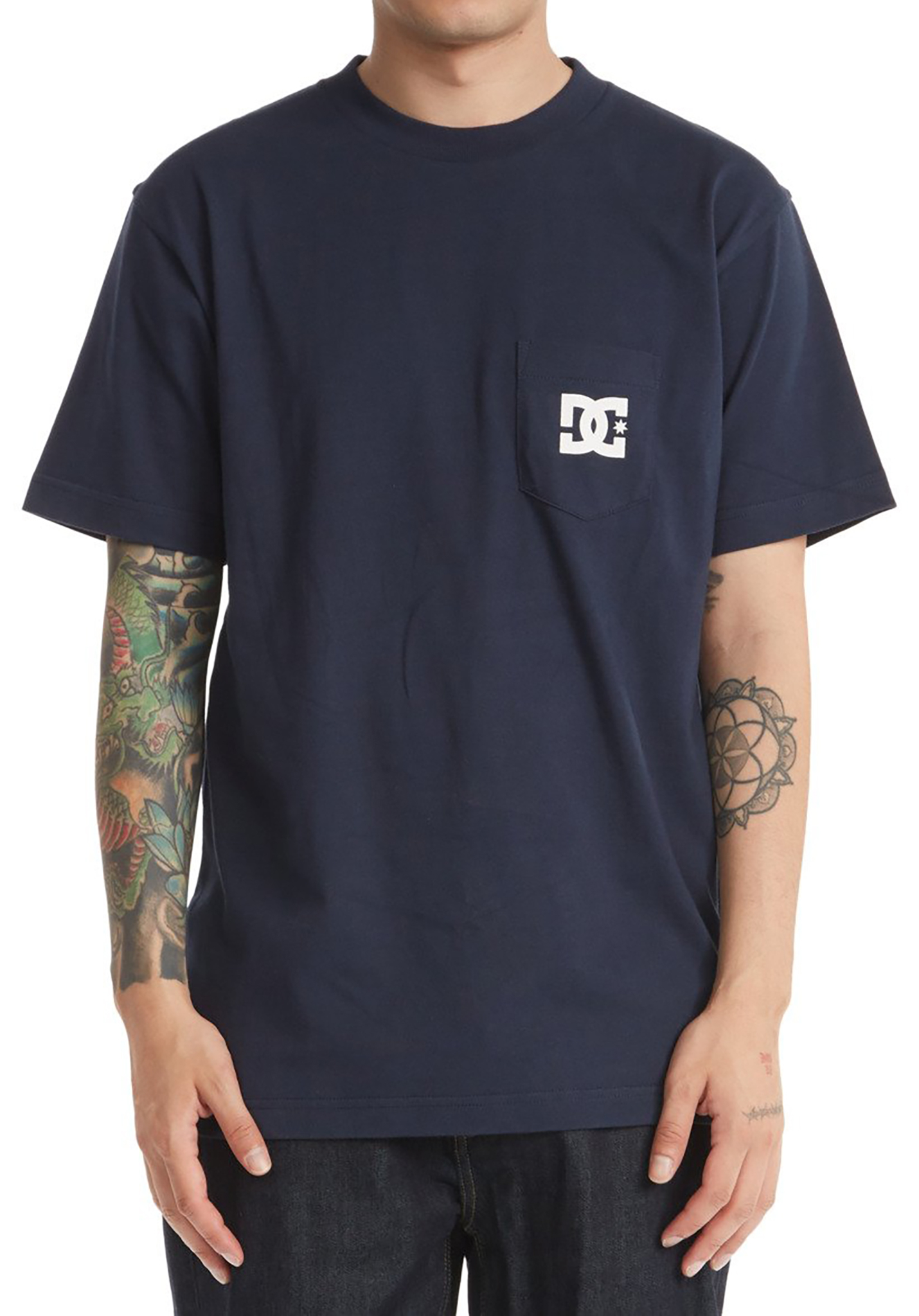 DC DC Star T-Shirt navy blazer XL